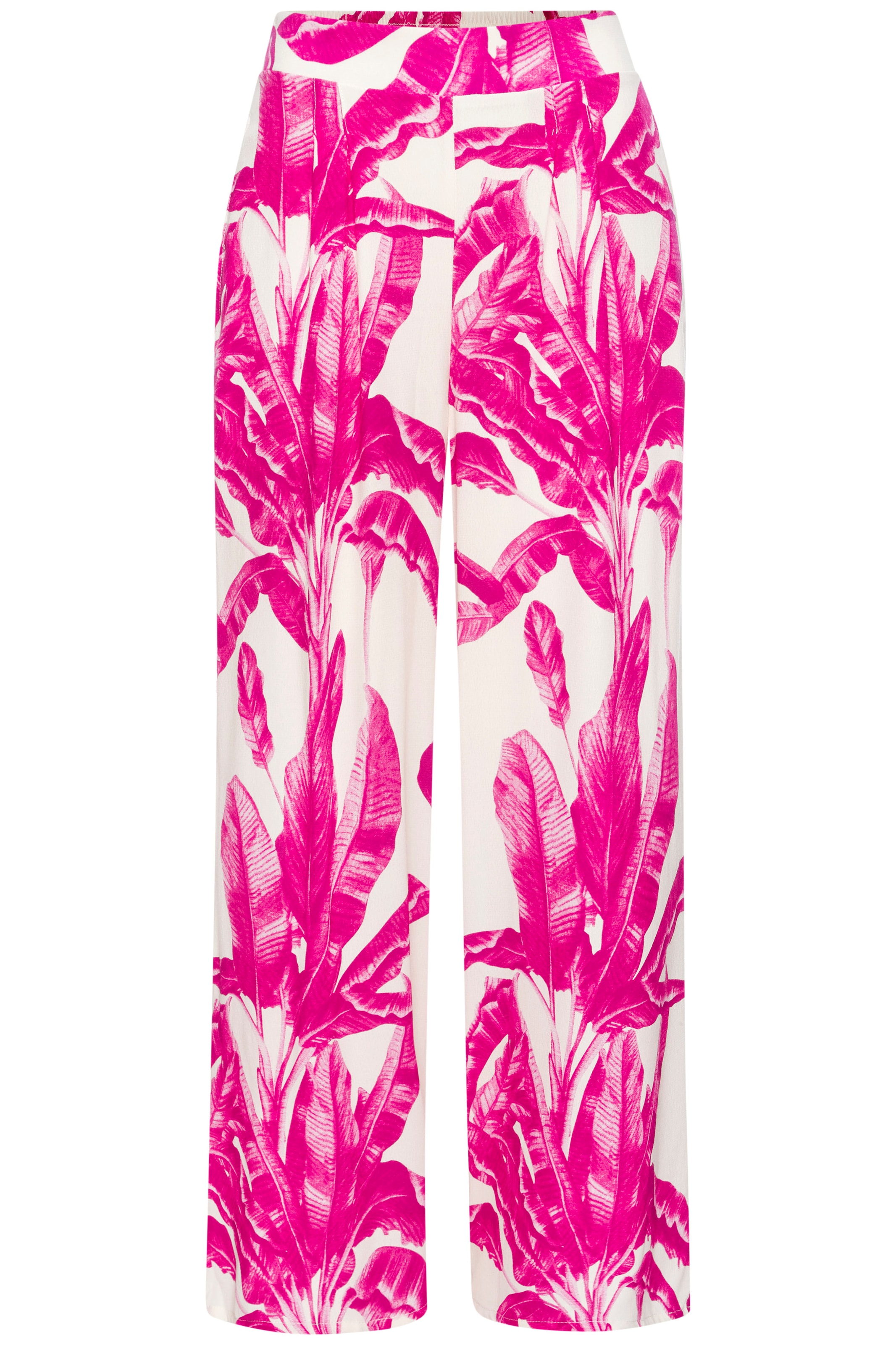 LASCANA Pantalon palazzo »mit weitem, lockerem Bein«  in sommerlichem Allover-Print, luftige Sommerhose aus Webware