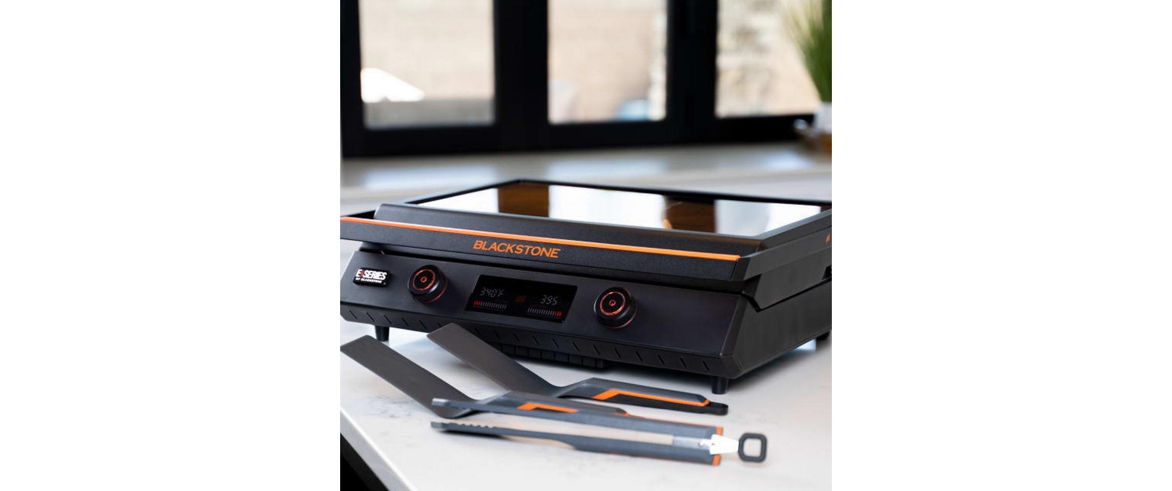   Tischgrill »Blackstone E-Serie 22« 1600 W Leistungsstarke Tischgrillplatte mit Keramikbeschichtung