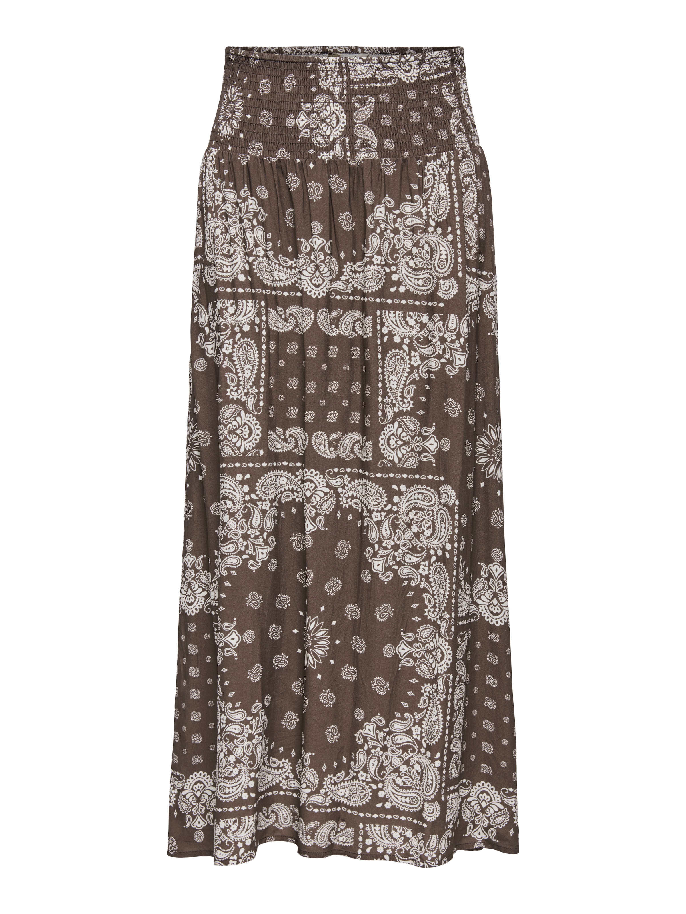 ONLY Maxi jupe »ONLSAKI AMBEL LONG BAND SKIRT  WVN« Viskose