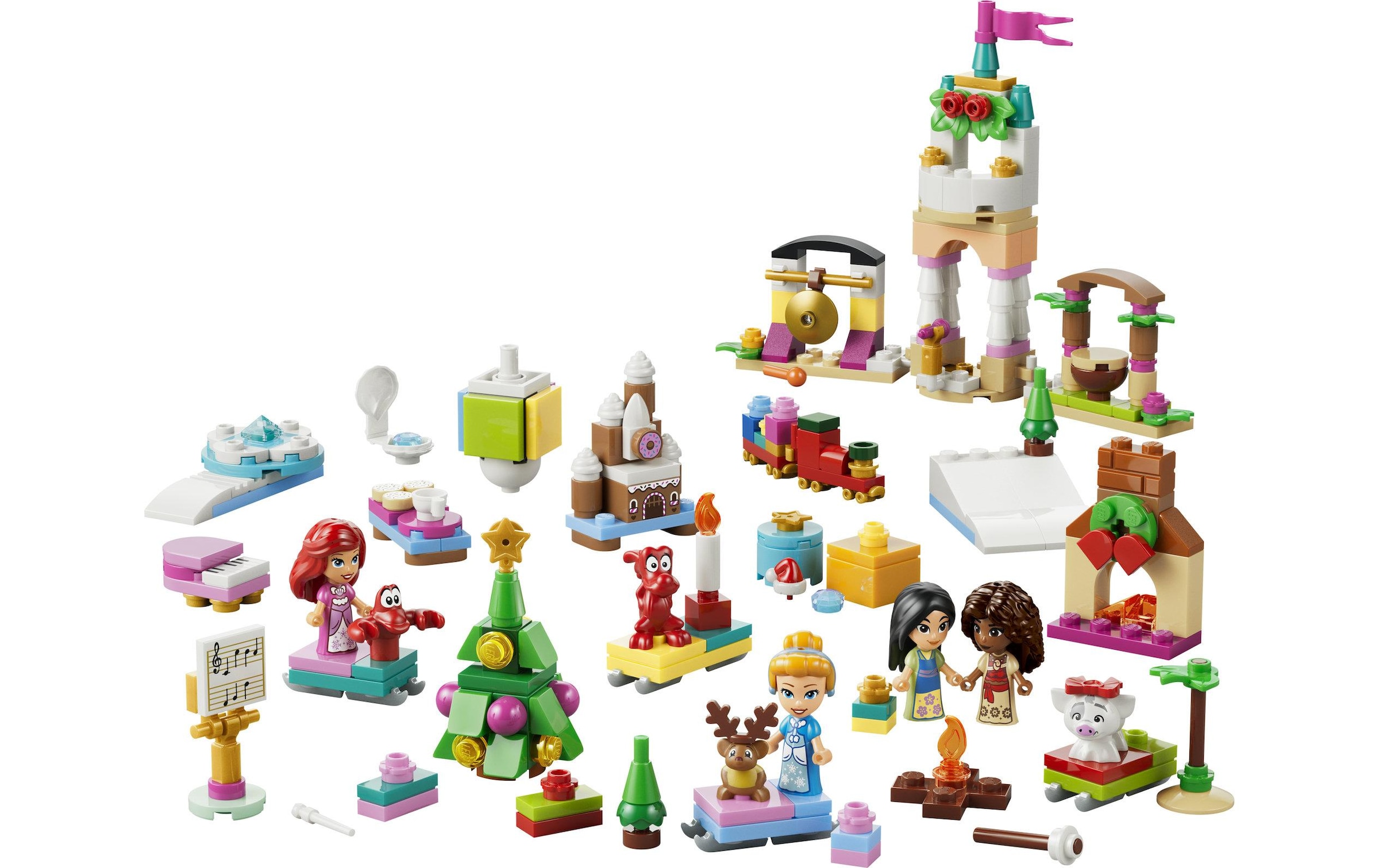 LEGO® Konstruktionsspielsteine »Disney Princess Adventskalender 2026 43298«