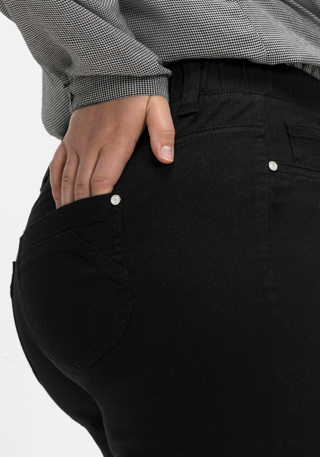 Sheego Pantalon à enfiler