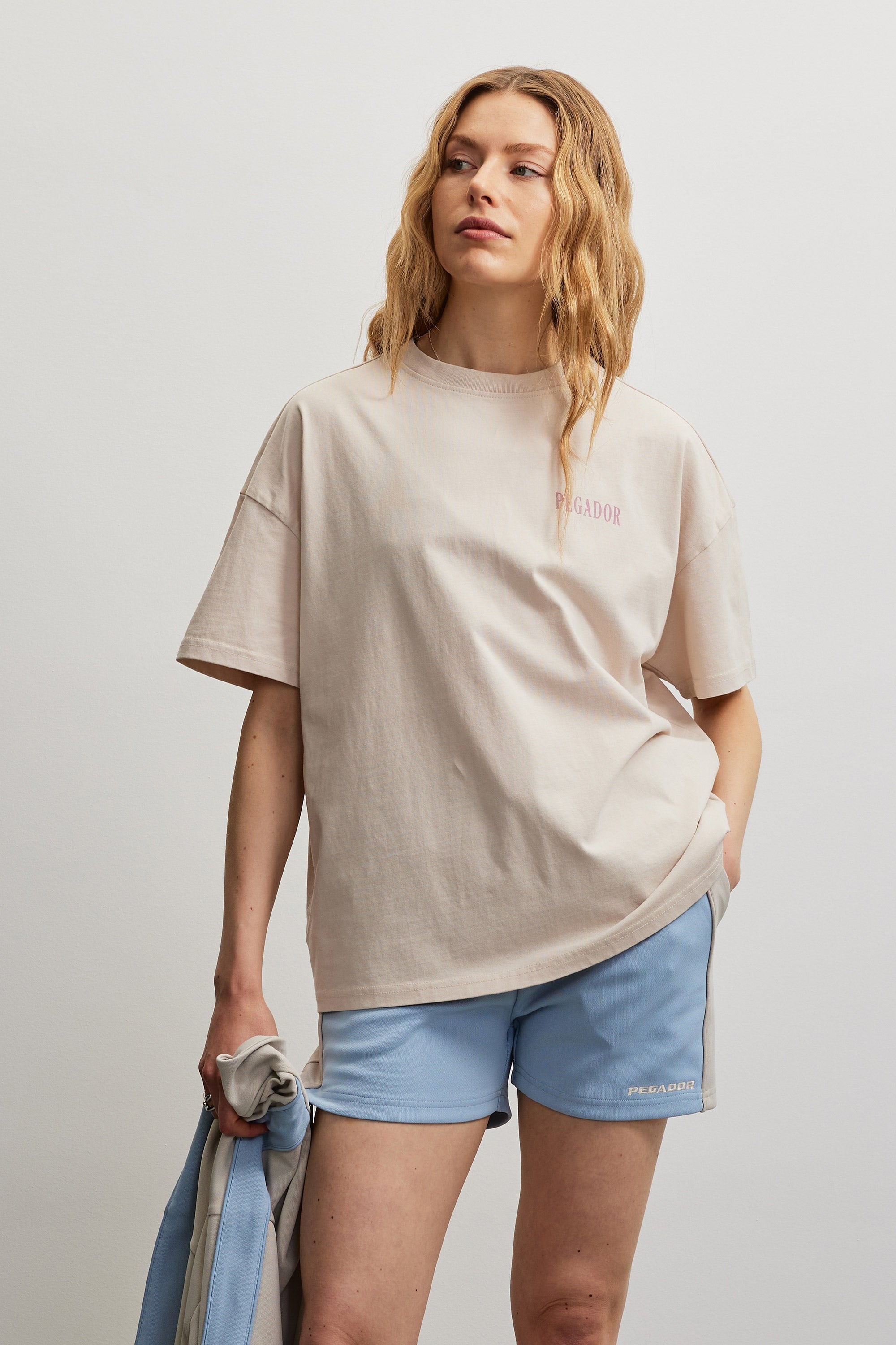 PEGADOR T-shirt »OLARGUES HEAVY OVERSIZED TEE«