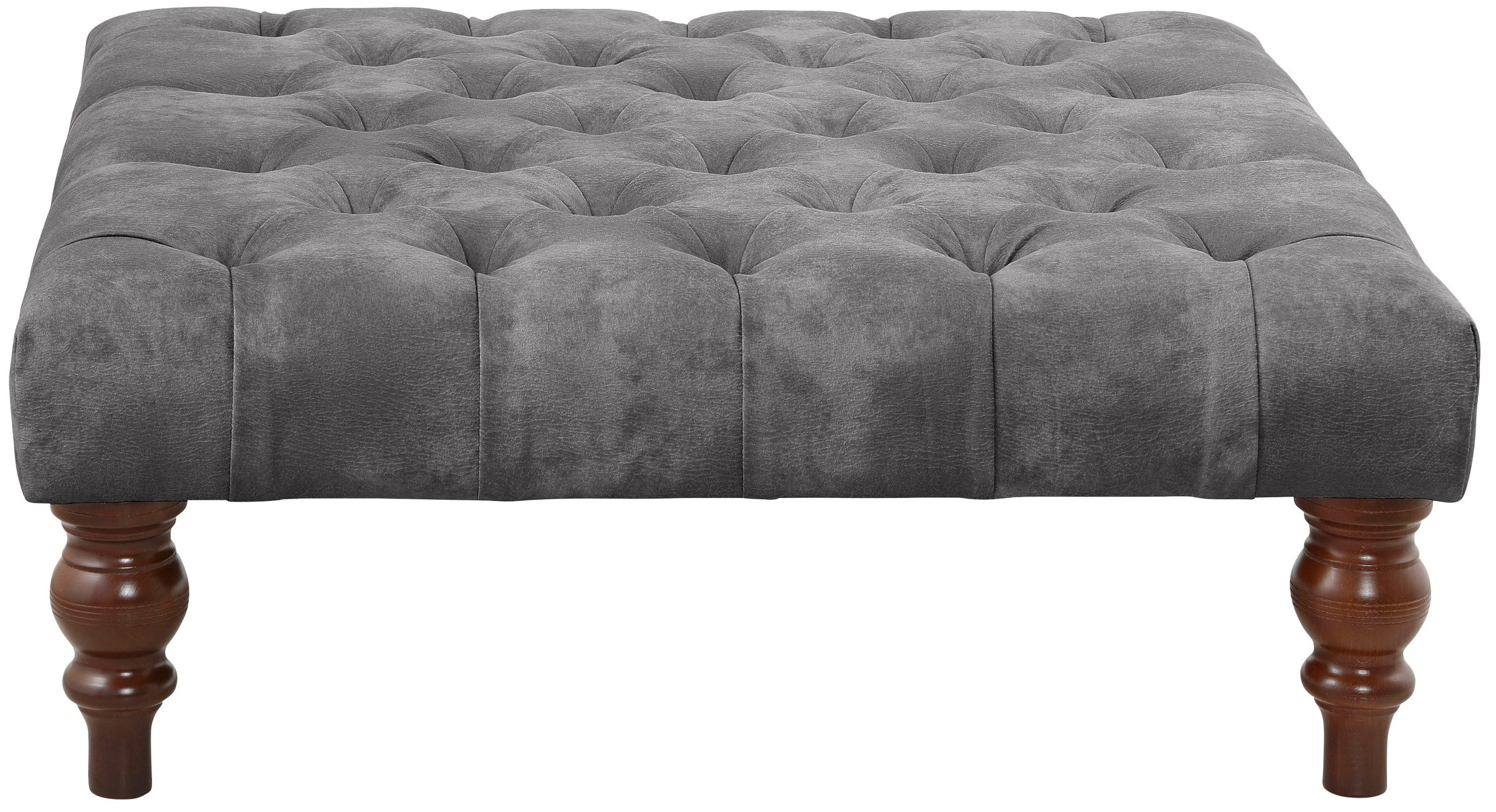 Home affaire Polsterhocker »Chesterfield« mit Knopfheftung , auch in Leder
