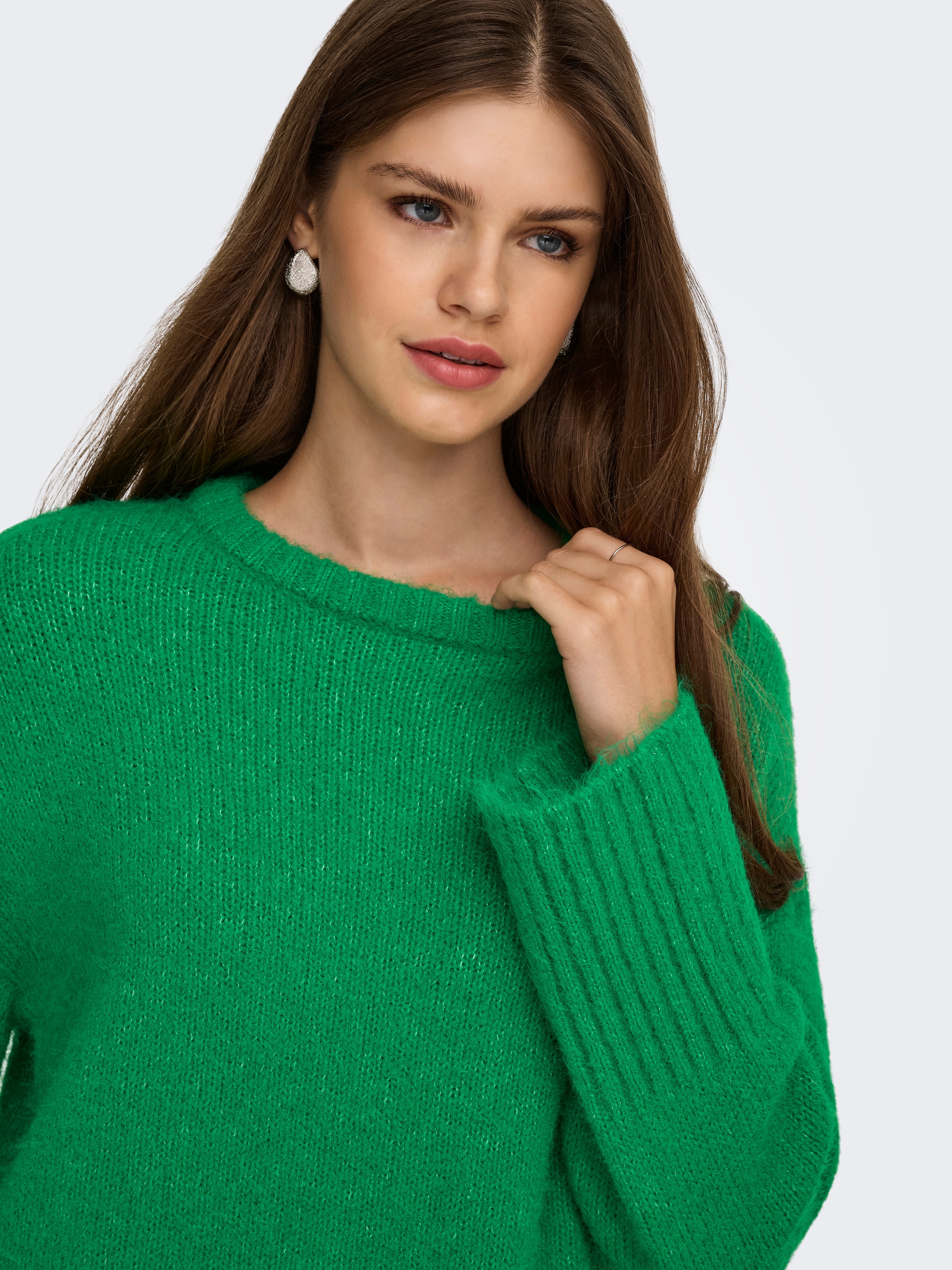 ONLY Pull à col rond »ONLMAGGIE LIFE LS LOOSE ONEK CC KNT«