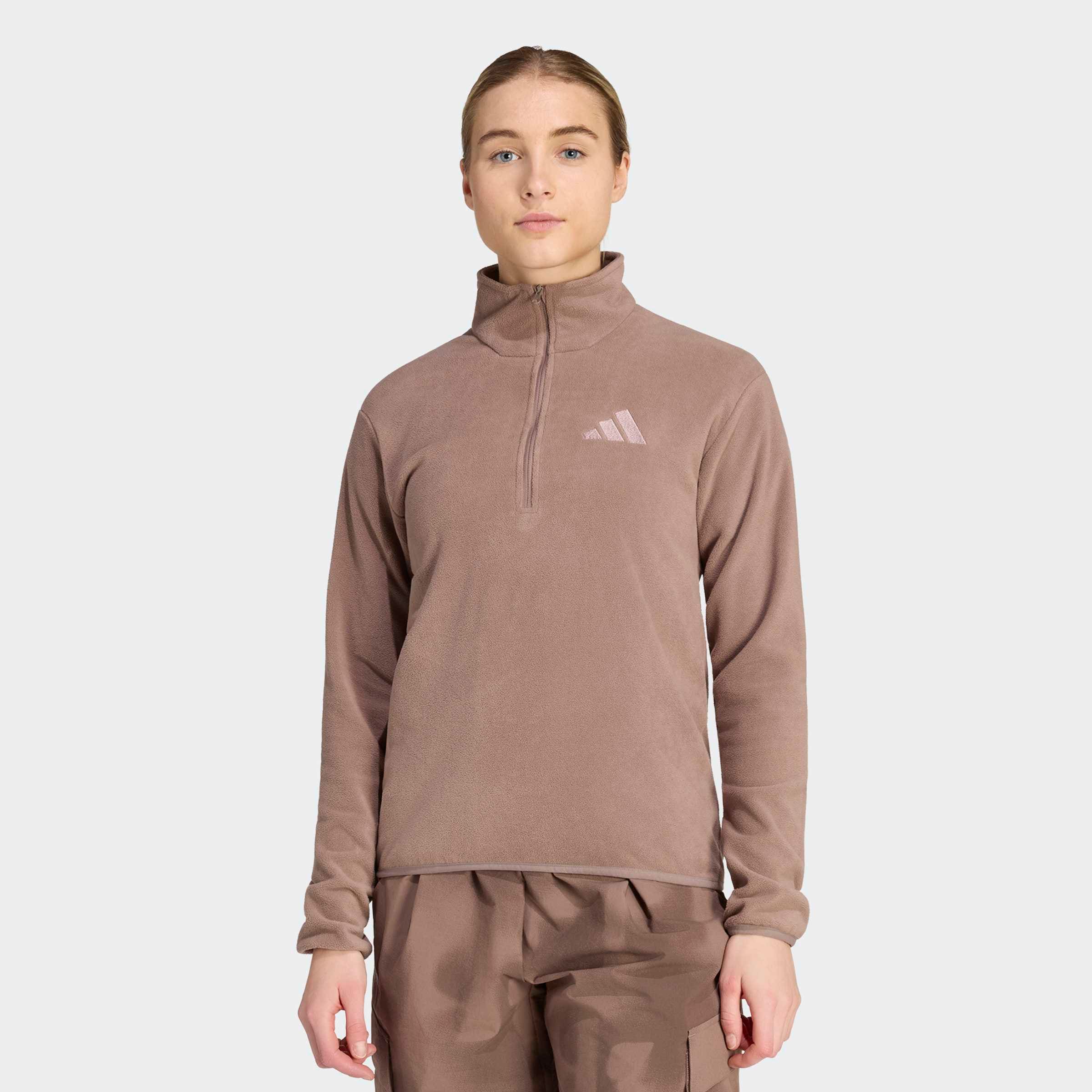 adidas TERREX Rollkragenshirt »MULTI ESSENTIALS HALF ZIP FLEECE T« sportlicher Stil, für Sportmode und Streetwear, mit Reissverschluss
