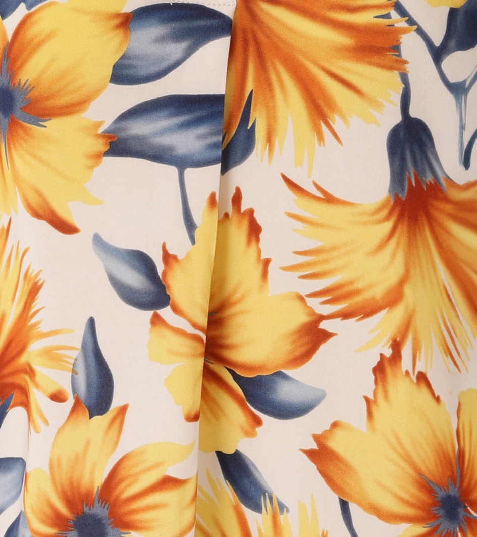 Aniston CASUAL Blouse à enfiler mit farbharmonischen, grossflächigen Blüten bedruckt - NEUE KOLLEKTION