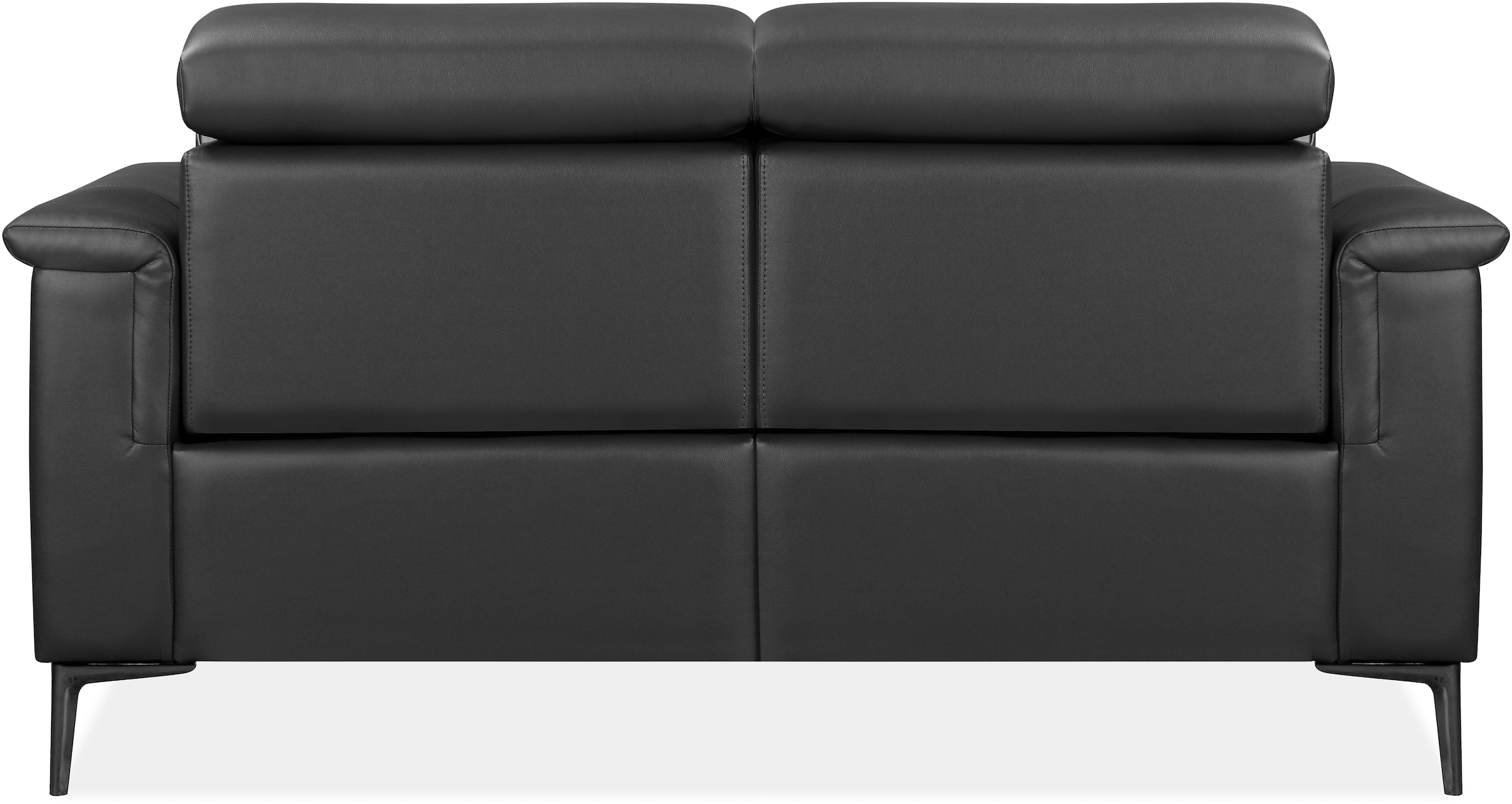 GOODproduct 2-places »LUND,Naturleder, 160 cm, mit Relaxfunktion und Kopfteilverstellung« manuel ou électrique (avec USB-A), ressorts ensachés et réglage de la tête