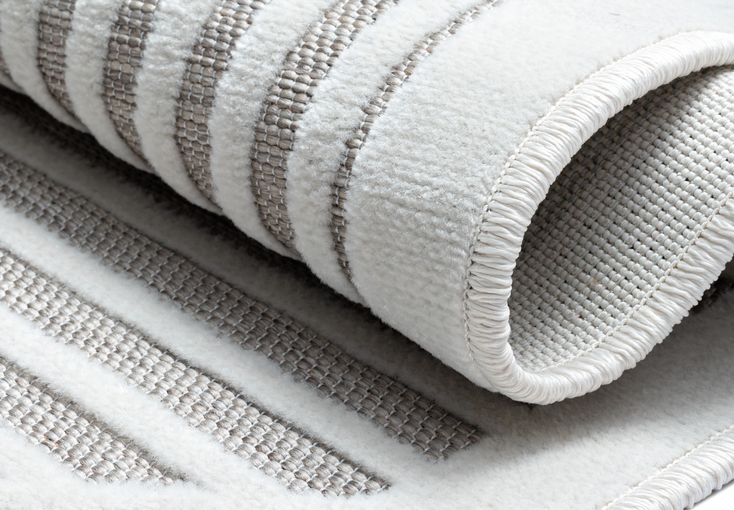 Myflair Möbel & Accessoires Tapis »Vill, LAGERRÄUMUNG!« Rectangulaire 8 mm Höhe modernes Design, Hoch-Tief Effekt, Outdoor geeignet, Balkon, Terrasse