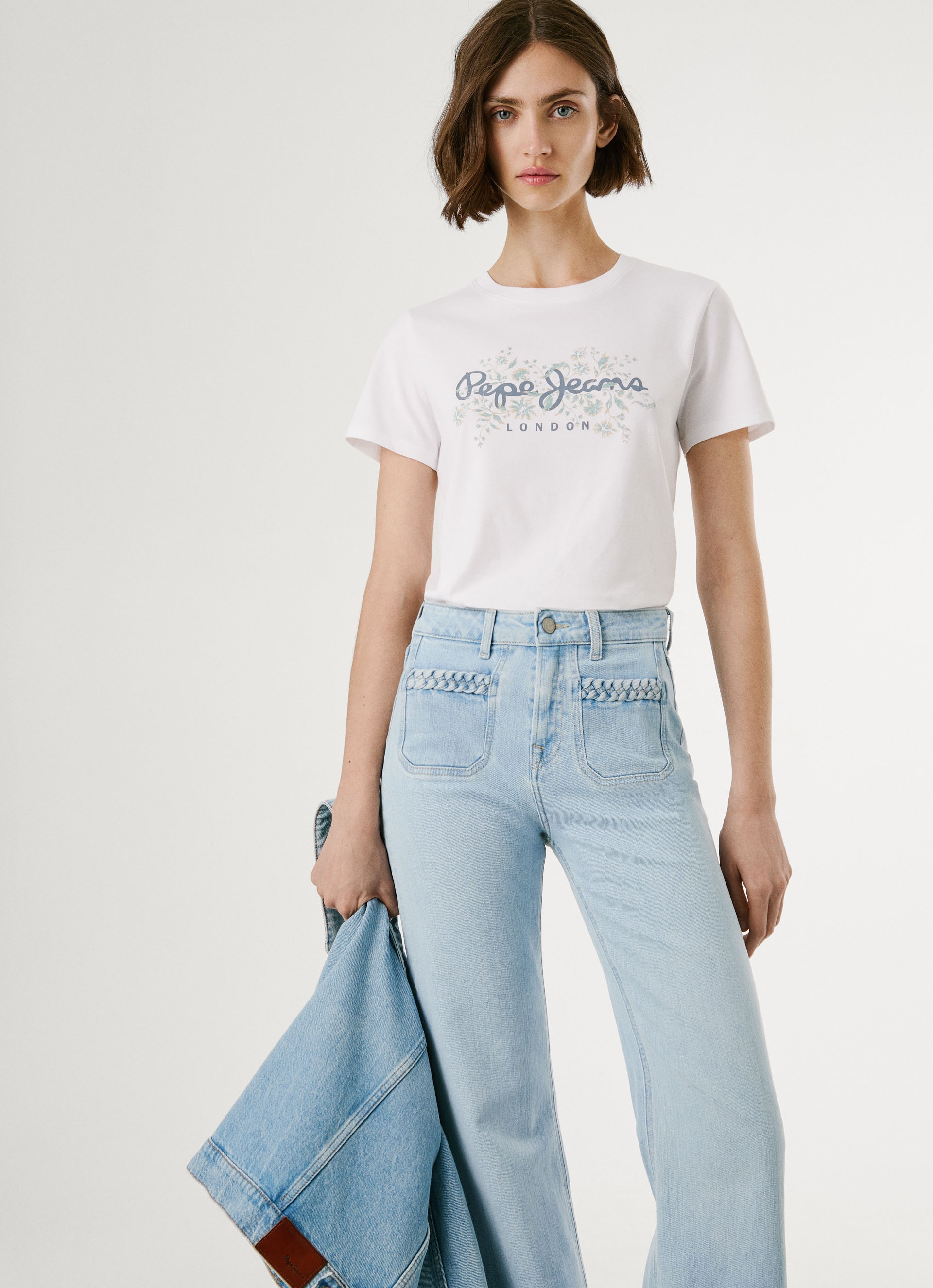 Pepe Jeans T-shirt »BERO« Rundhals, mit Print