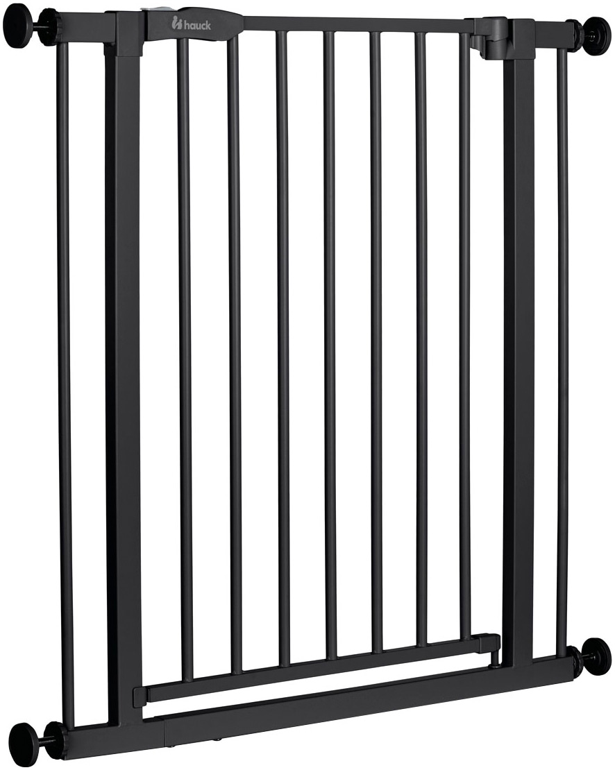 Hauck Türschutzgitter »Open N Stop 2, Black« auch als Treppenschutzgitter verwendbar; 75-80; erweiterbar