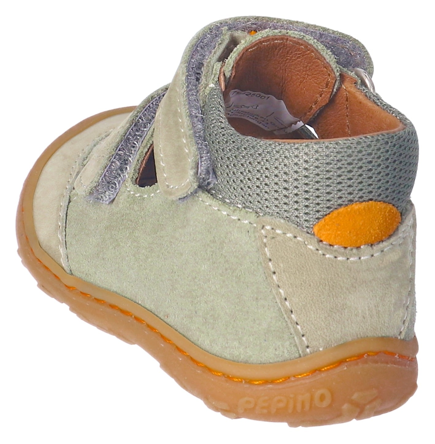PEPINO by RICOSTA Lauflernschuh »Ebi WMS: mittel«  Klettschuh, Lederinnensohle, Grössenschablone zum Download