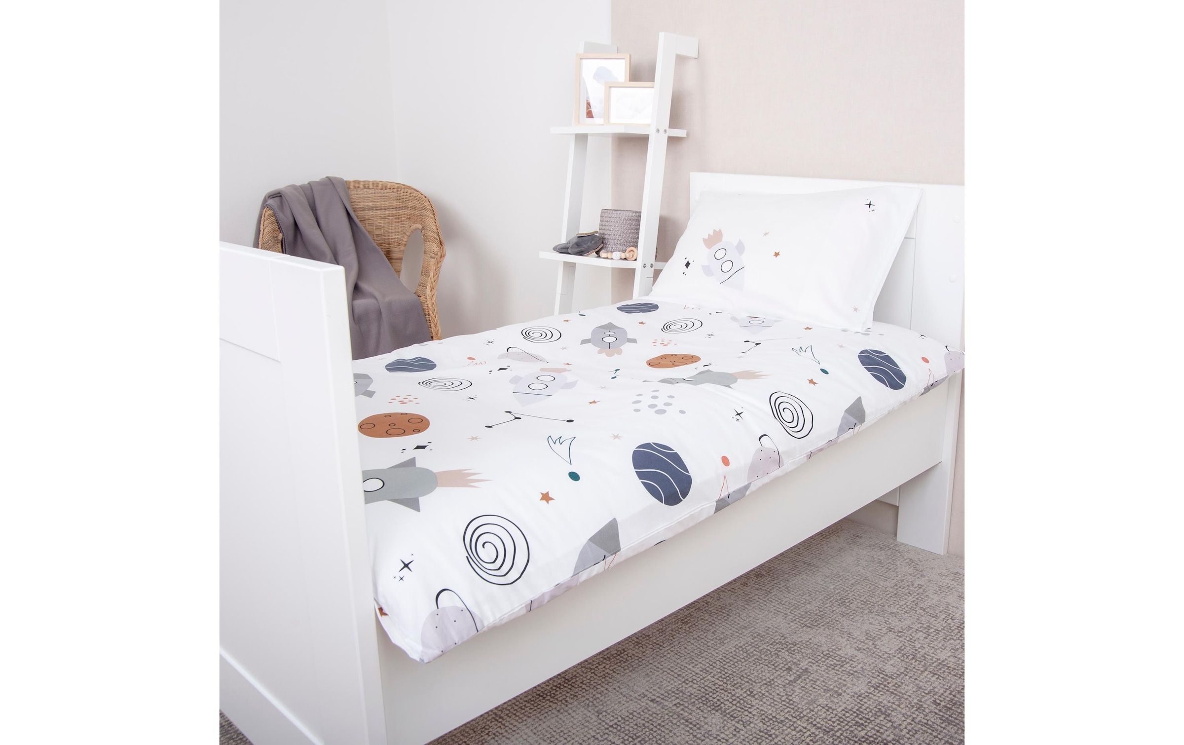 Herding Kinderbettwäsche »BabyBest Weltall« 2