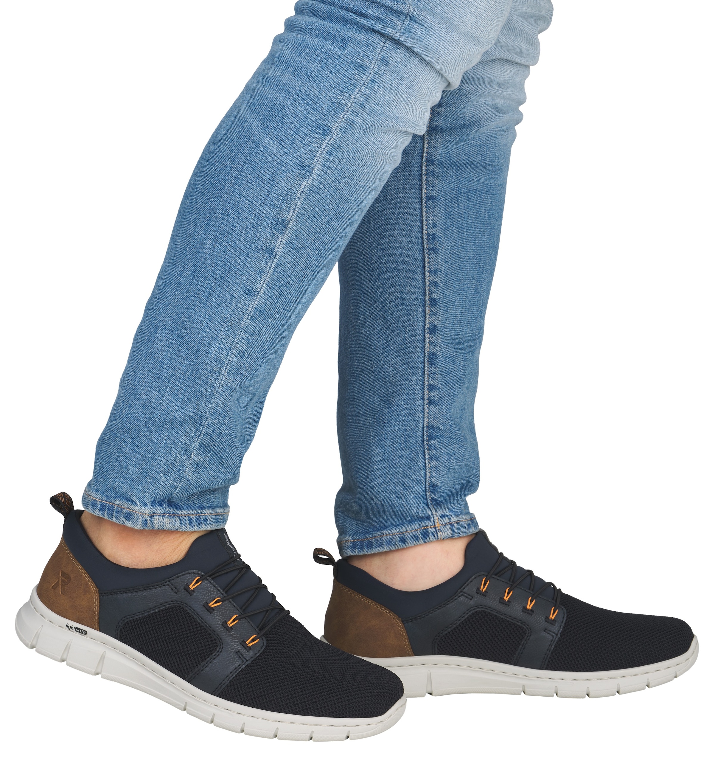 Rieker Baskets slip-on  Schlupfschuh, Halbschuh, Freizeitschuh mit Gummizug, zum Schlupfen