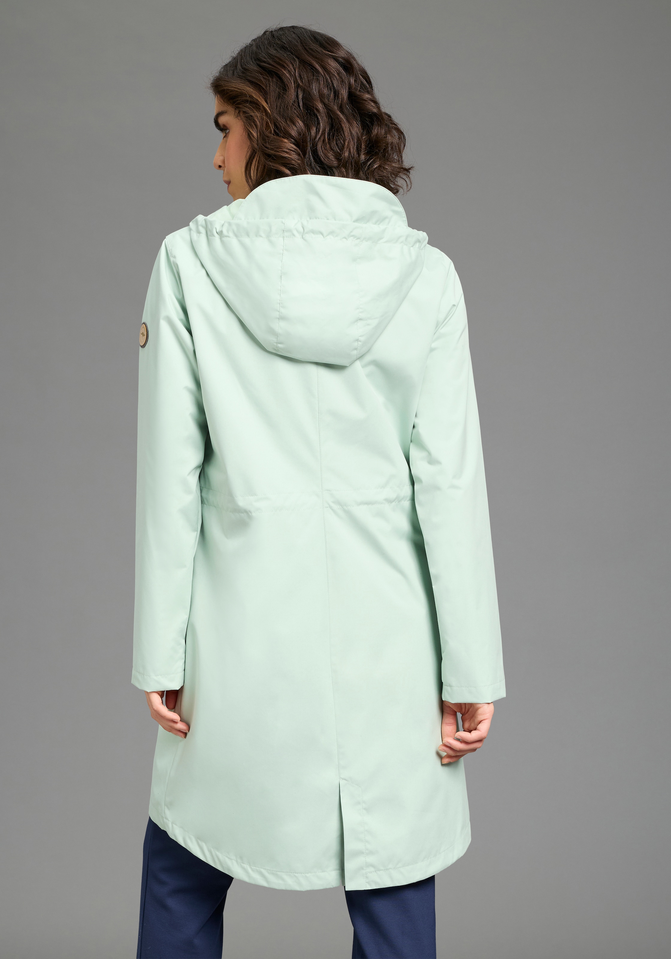 KangaROOS Parka fonctionnelle mit Kapuze mit Kapuze, mit gefütterter Kapuzenfütterung, Übergangsjacke