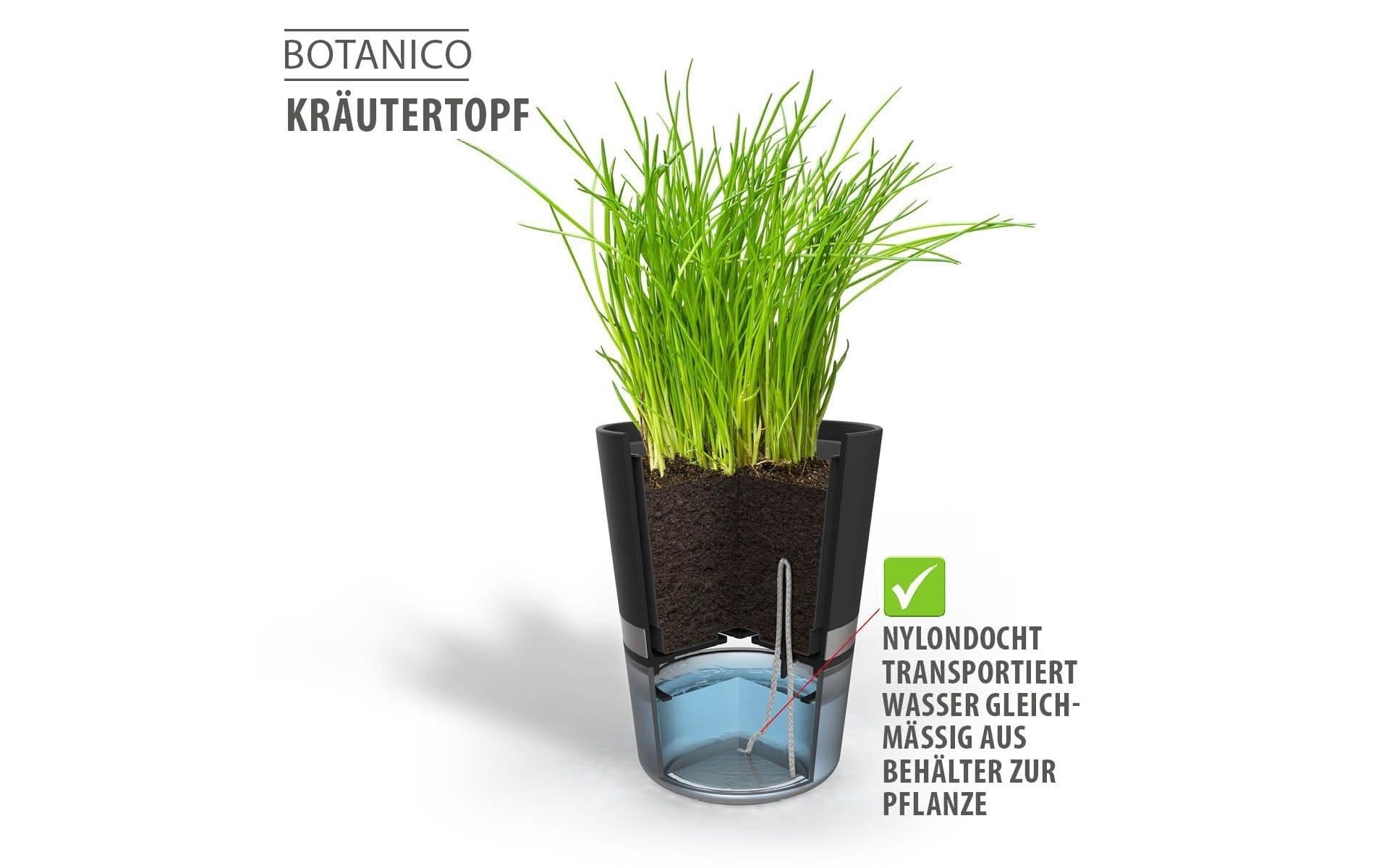 GEFU Pot à herbes »Botanico« mit Bewässerungssystem