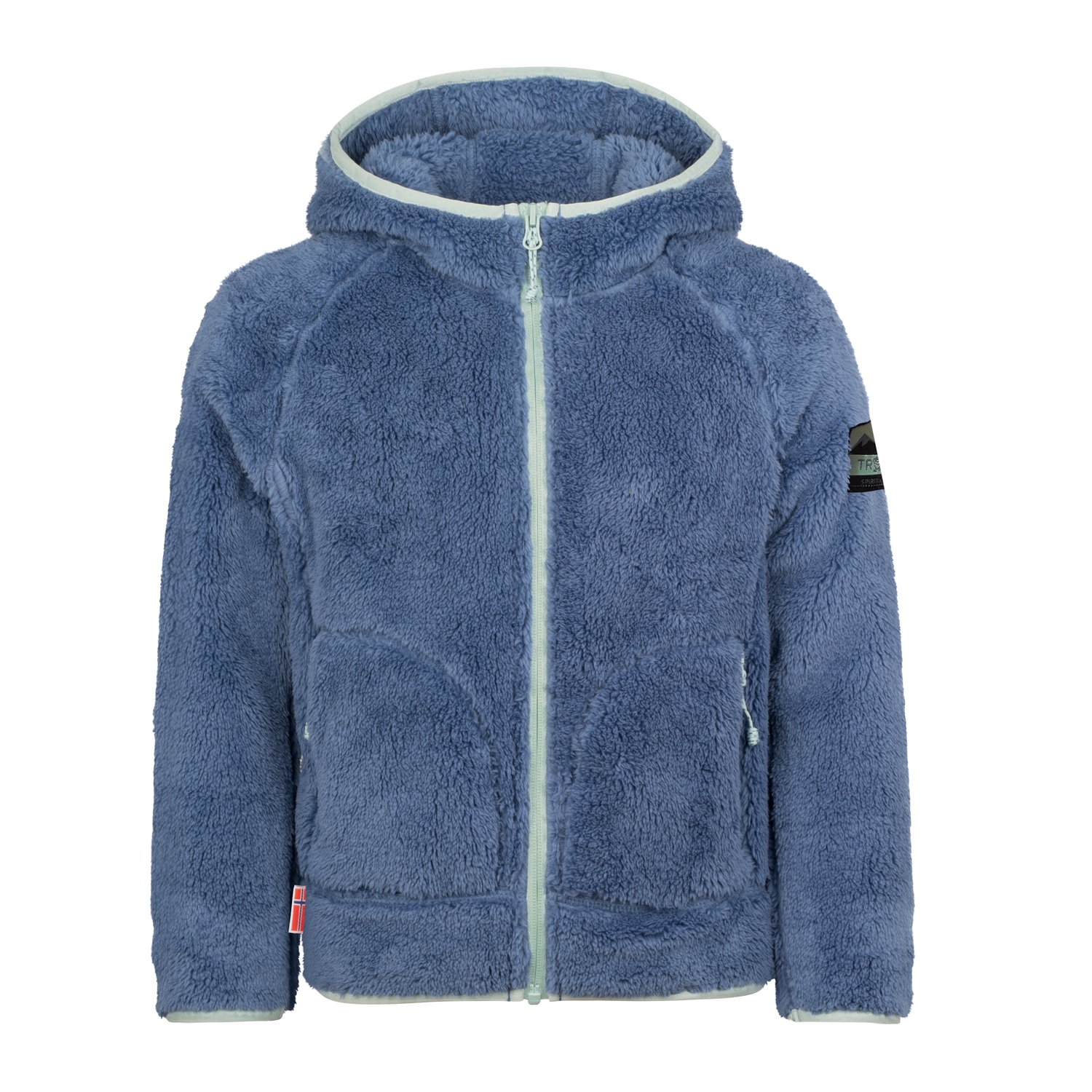 TROLLKIDS Fleecejacke »GIRLS BORGUND JACKET XT« mit Kapuze, aus Highloft-Fleece
