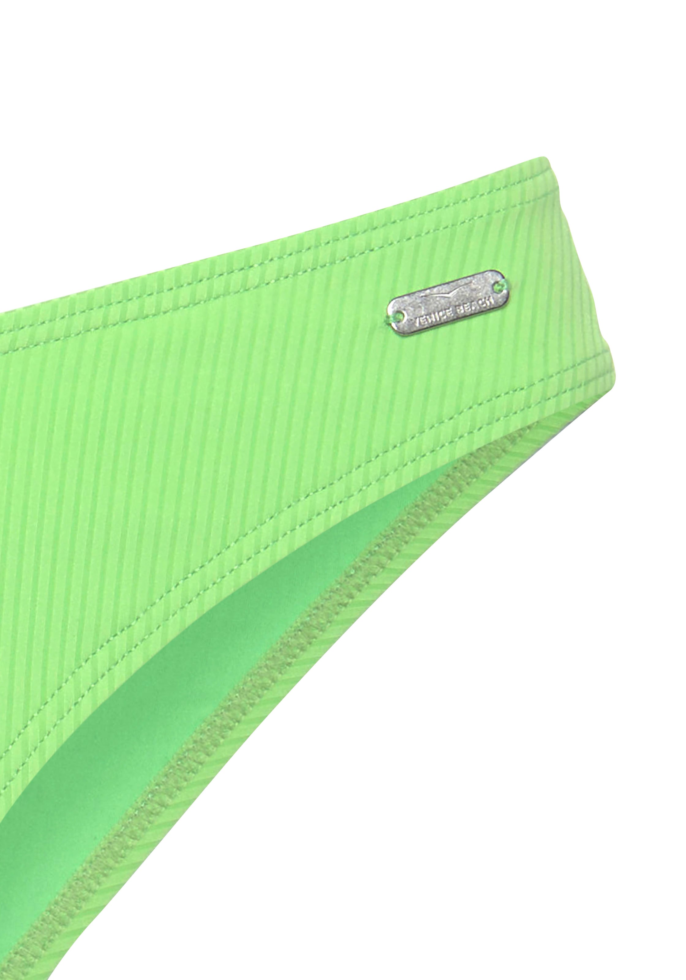 Venice Beach Pantalon de bikini »Lucky«, aus gerippter Strukturware