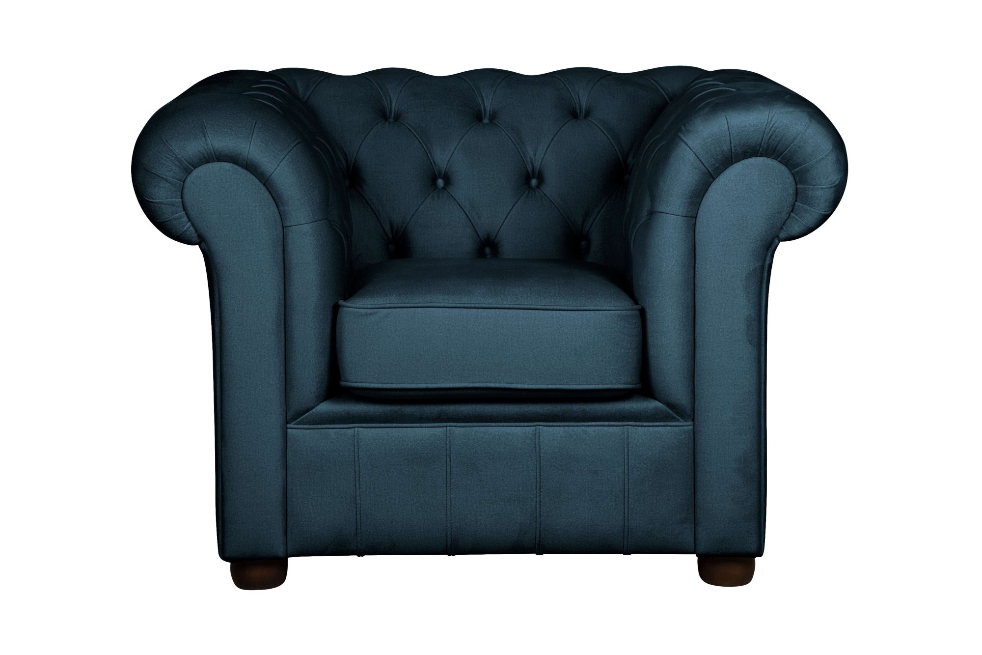 Home affaire Sessel »CHARENTE, Chesterfield, Wellenfederung, Masse B/T/H: 105/89/74 cm« mit edler Knopfheftung und typischen Armlehnen