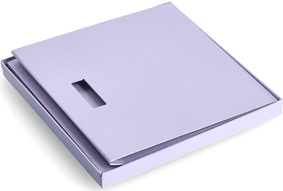 Zeller Present Boîte de rangement beschriftbar, recycelter Karton