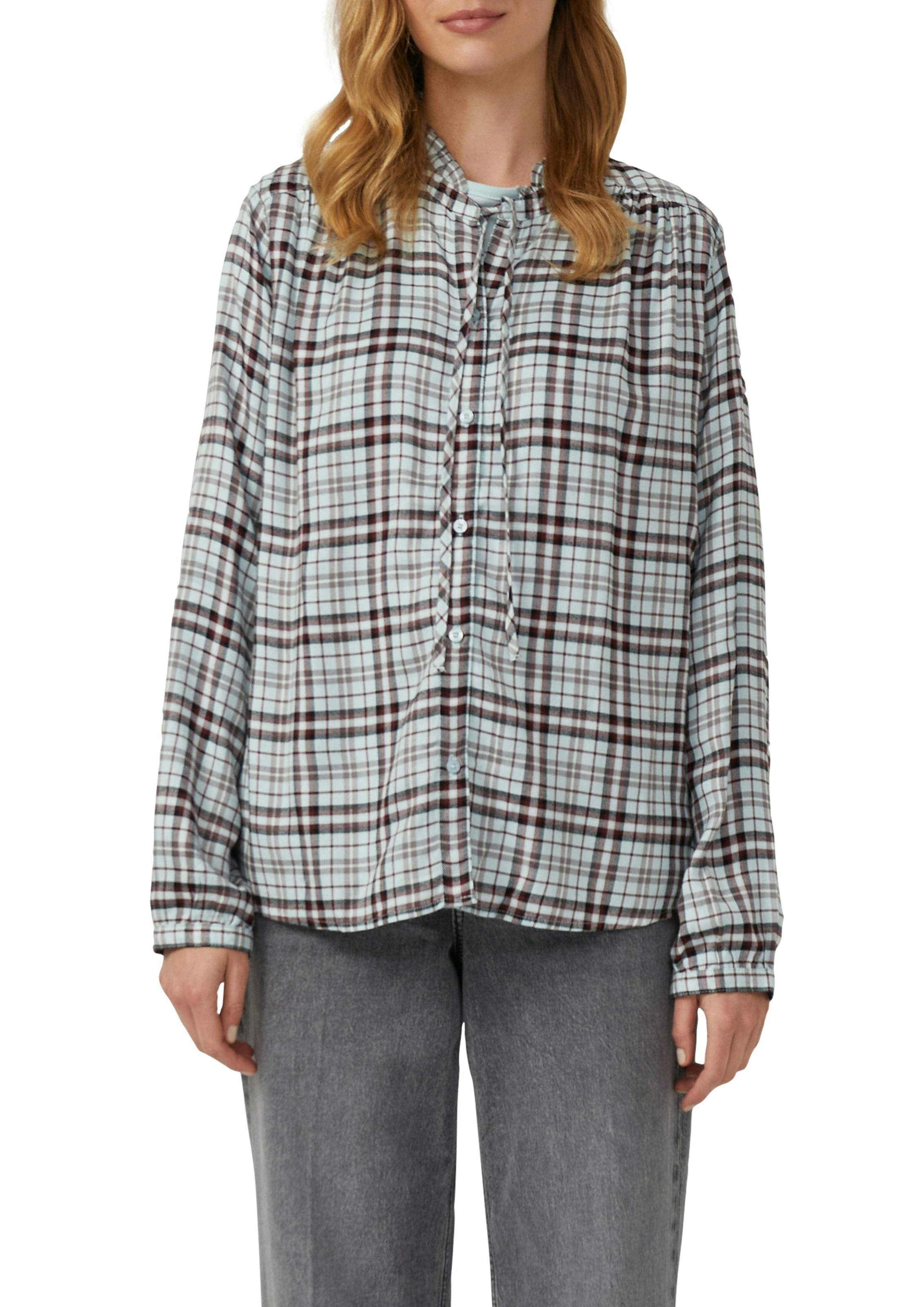 s.Oliver Karobluse mit verspielten Details, Relaxed Fit