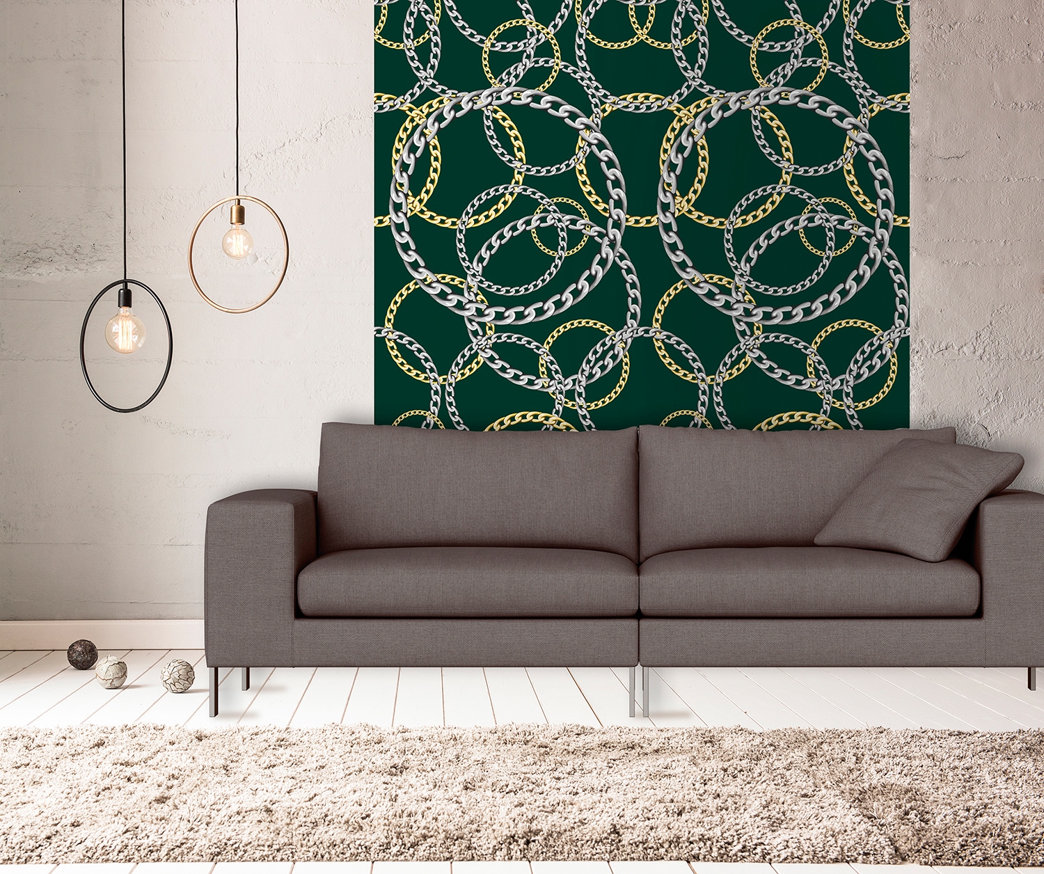 queence Papier peint vinyle »Bonnie« imprimé 90x250cm, selbstklebend, kinderleichte Anbringung, , Sticker