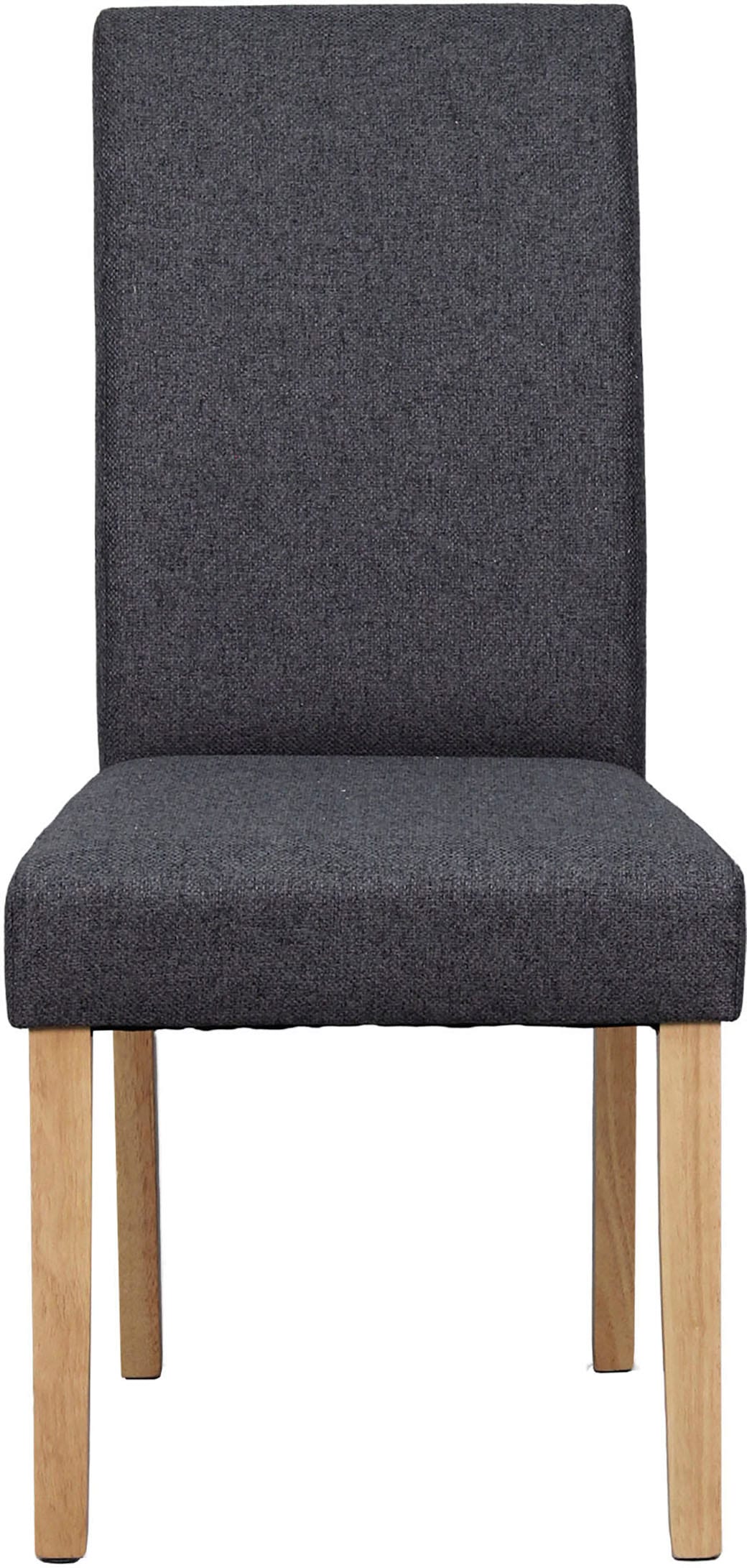 byLIVING Chaise de salle à manger »Elias« (Ensemble) 2 cuisavec structure en bois massif et rembourrage en mousse confortable