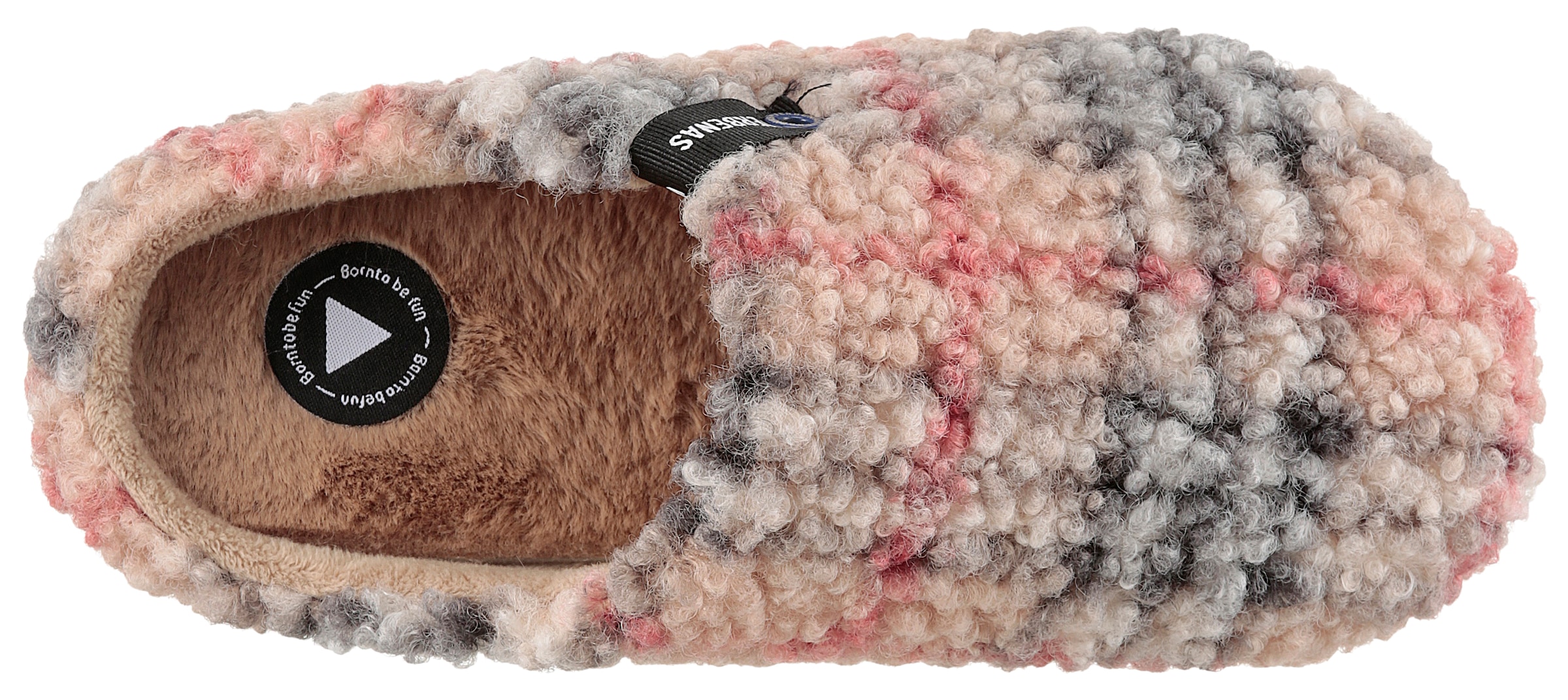 VERBENAS Pantoufles »York Gales«  in karierter Optik