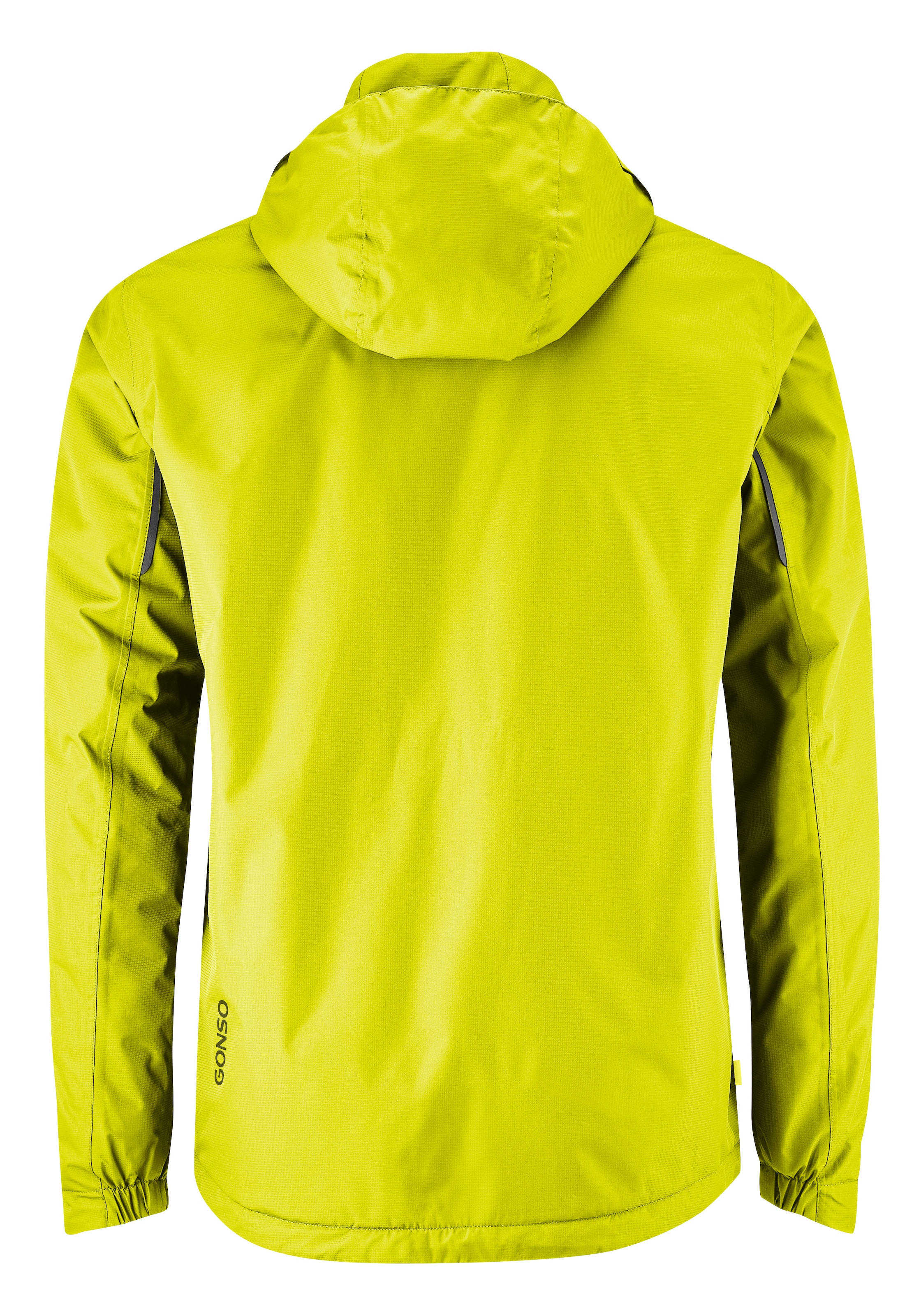 Gonso Veste de vélo »Save Jacket Therm M« veste de pluie homme coupe-vent et imperméable, veste vélo avec capuche