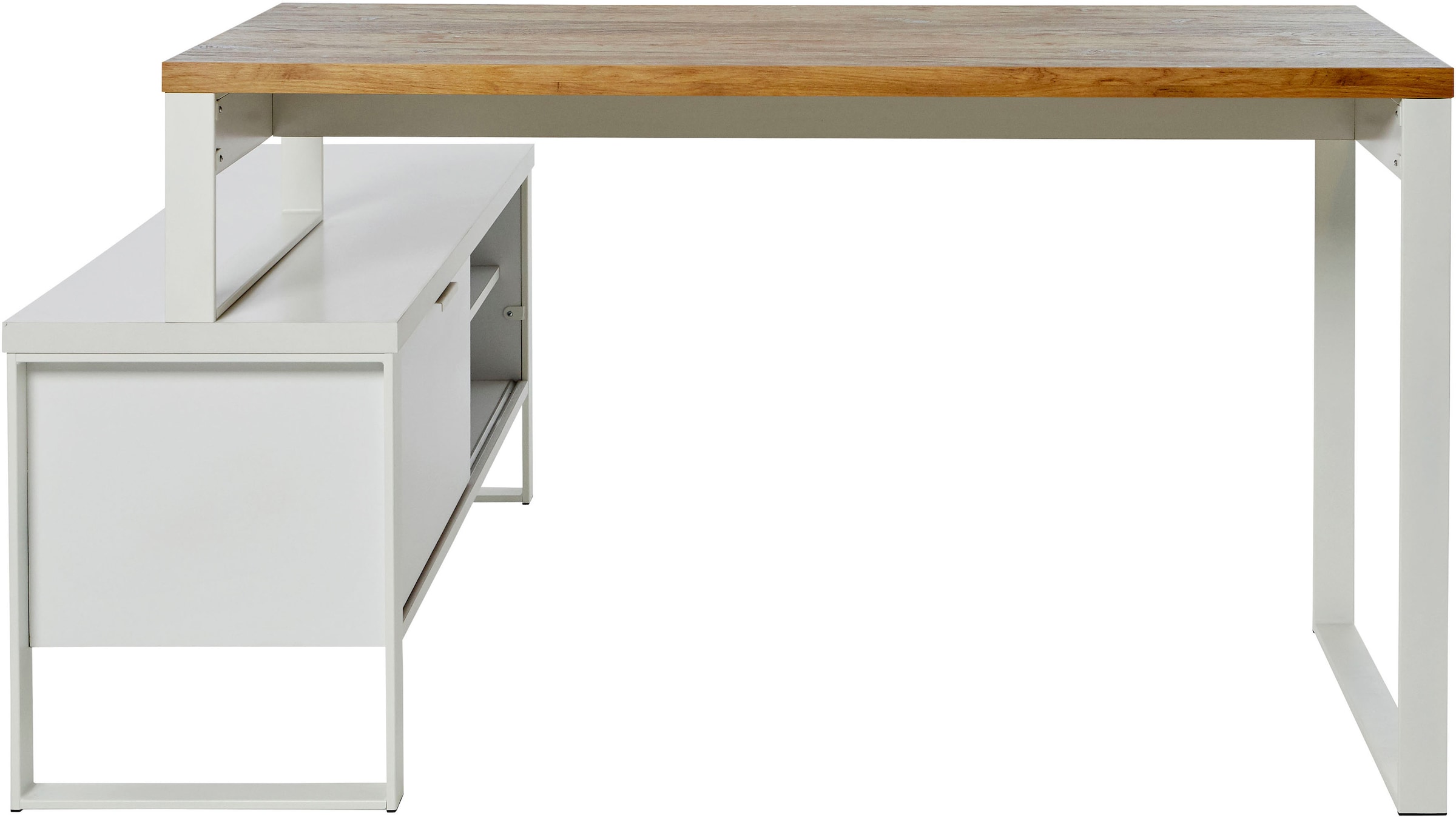 Jahnke Bureau d'angle »LOOP« montable dans les deux sens