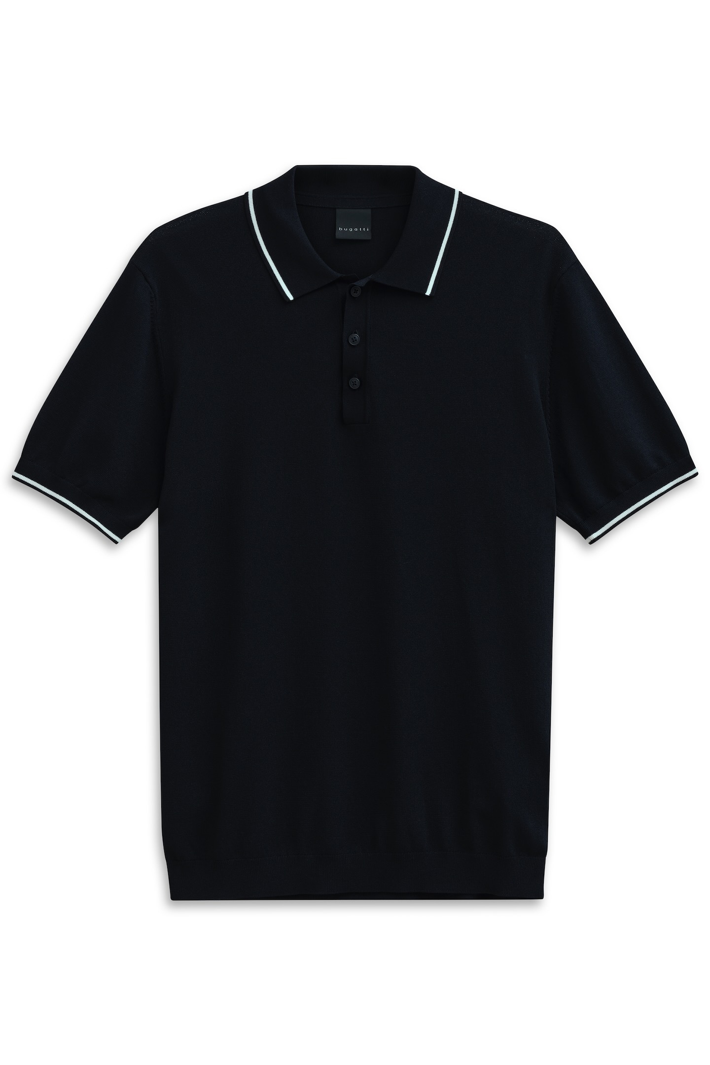 bugatti Poloshirt »Regular Fit« angenehm weich und zeitloses Design