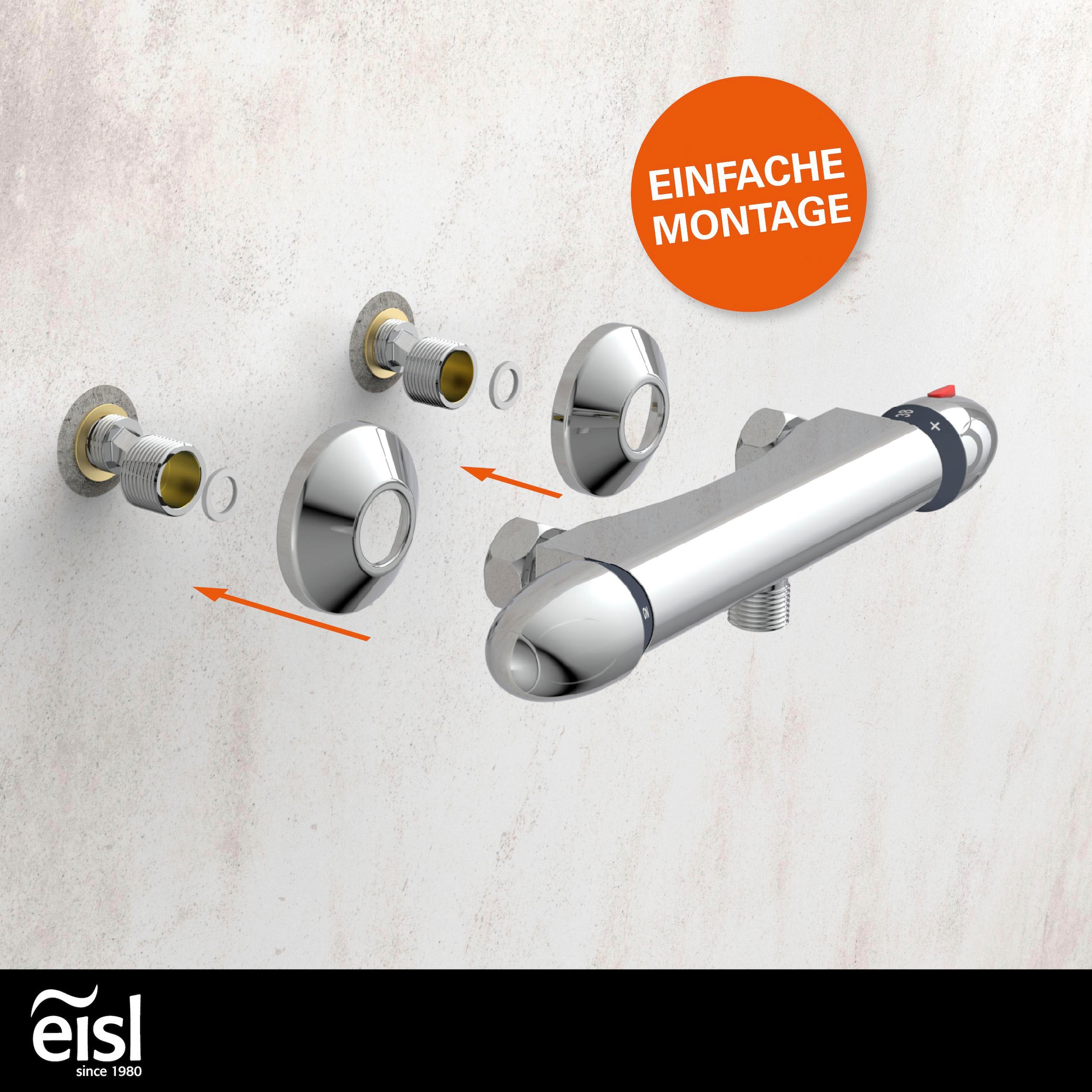 Eisl Duscharmatur »VITAL« mit Thermostat, Mischbatterie Dusche, Duschthermostat in Chrom