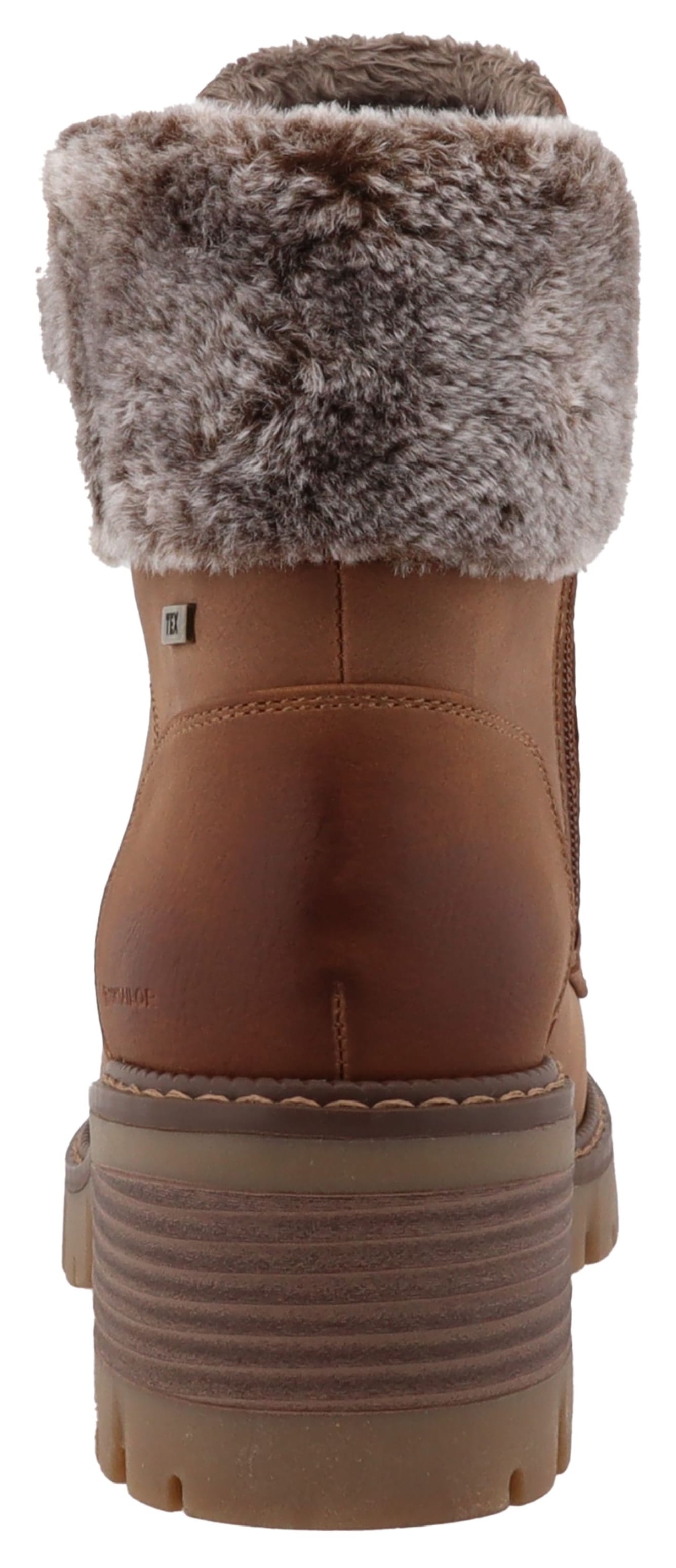 TOM TAILOR Bottes d'hiver  Workerboots, bottines à plateforme avec talon bloc