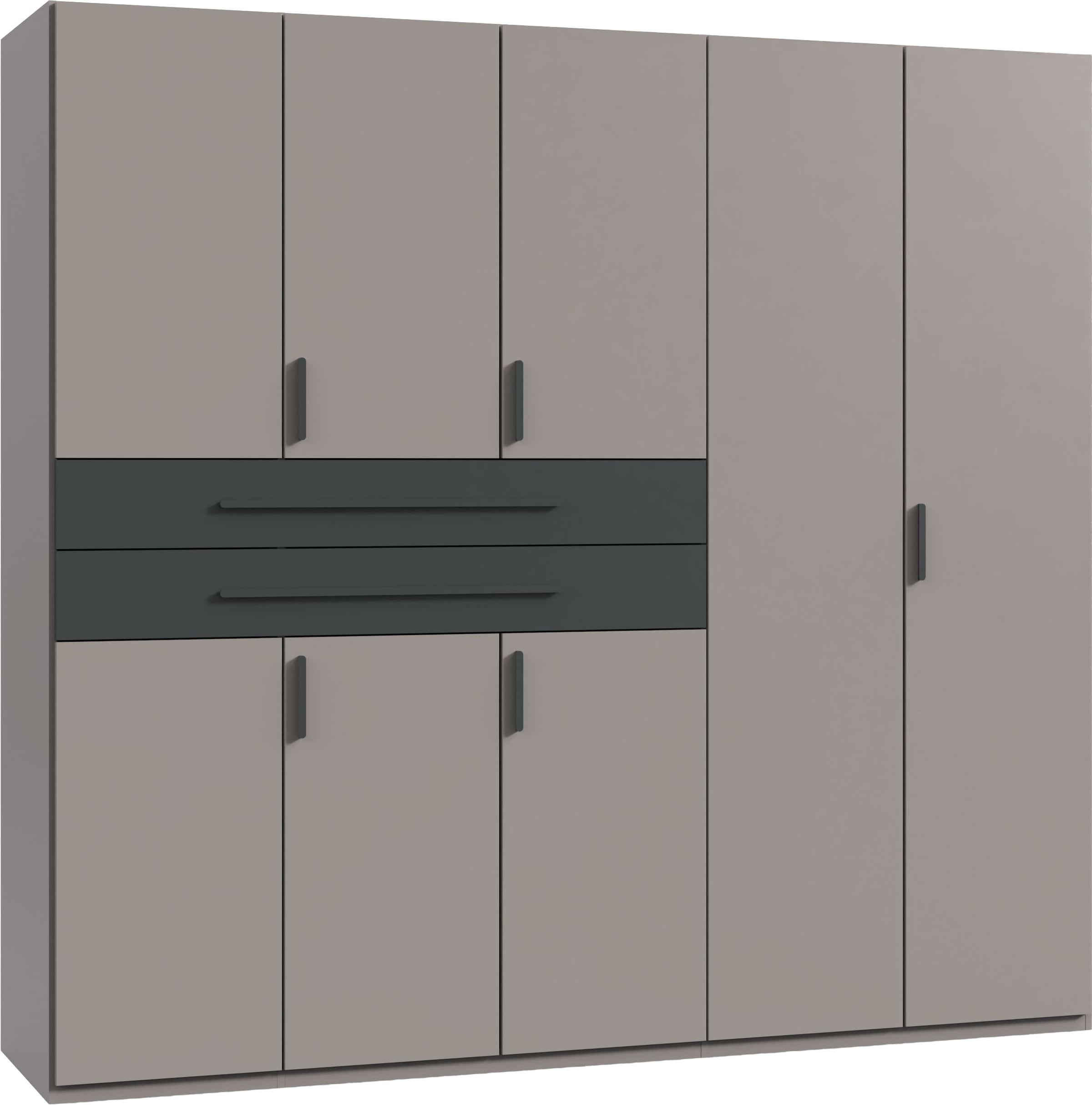 Wimex Drehtürenschrank »Digit Kleiderschrank wahlweise mit oder ohne Spiegel« Schlafzimmer Schrank Bestseller im modernem Design,  erhältlich in den Breiten 225cm oder 270cm (mit 8 oder 10 Türen)