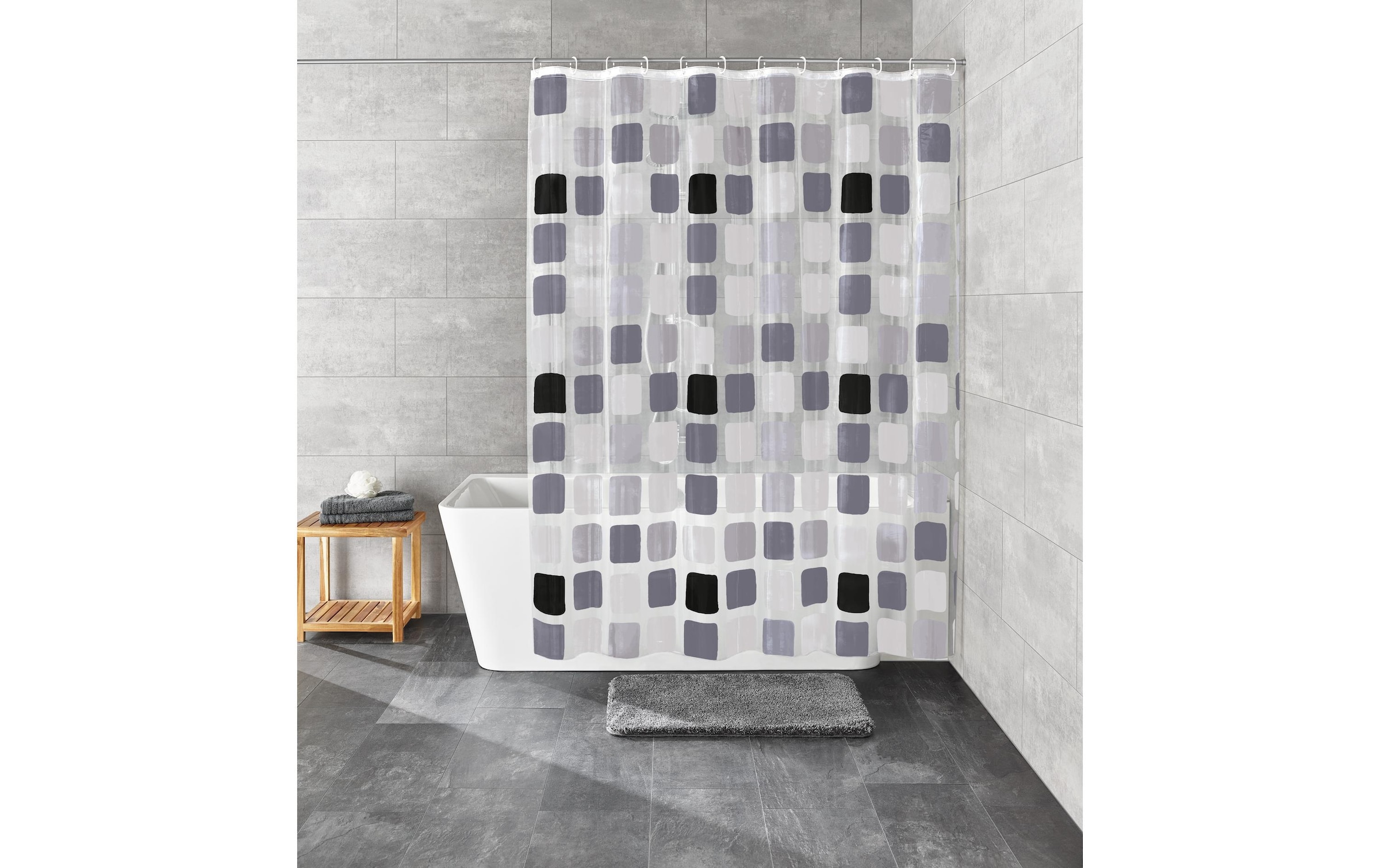 Kleine Wolke Rideau de douche »Sonny 180 x 200 cm« Breite 180 cm