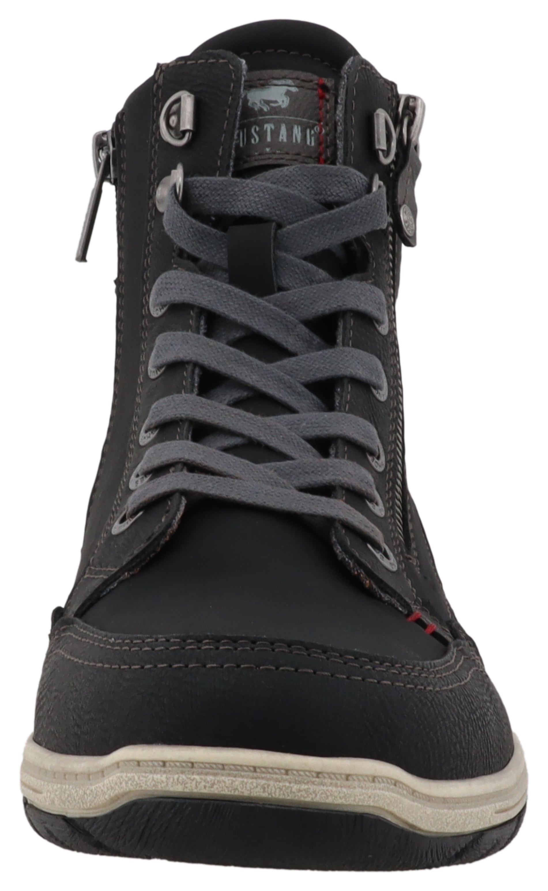 Mustang Shoes Bottines à lacets »Benedetto«  baskets montantes, bottines à lacets avec fermeture éclair