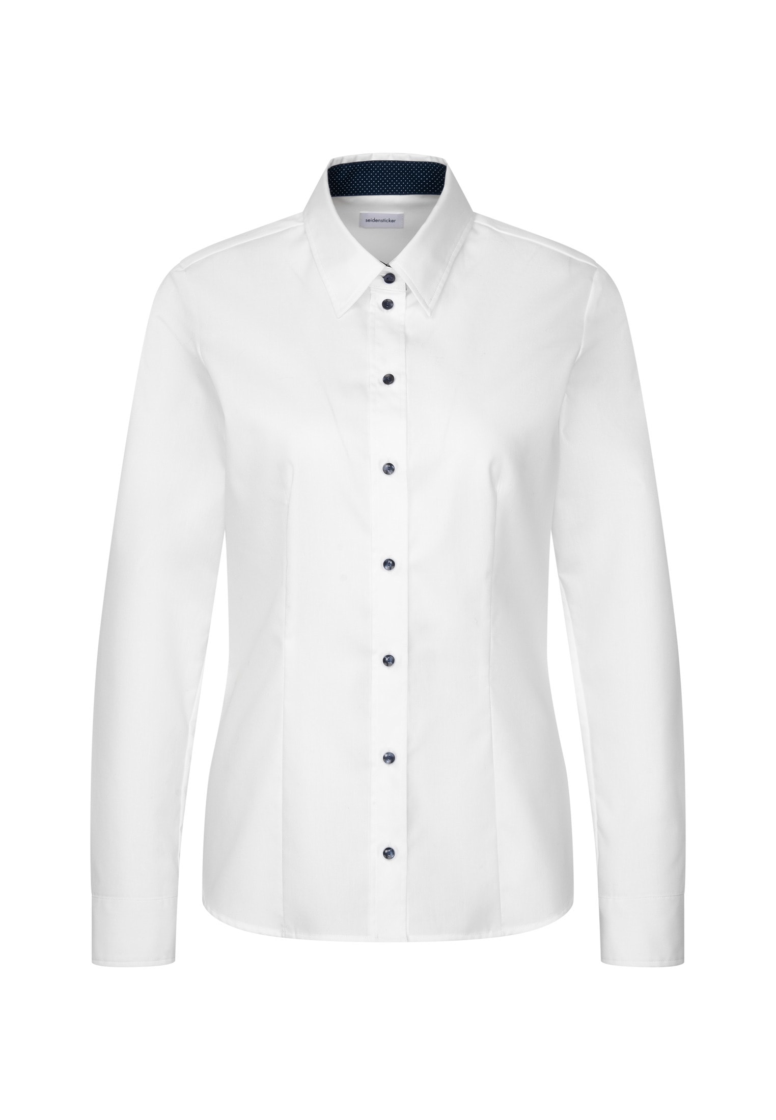 seidensticker Blouse chemise col 1/1 uni