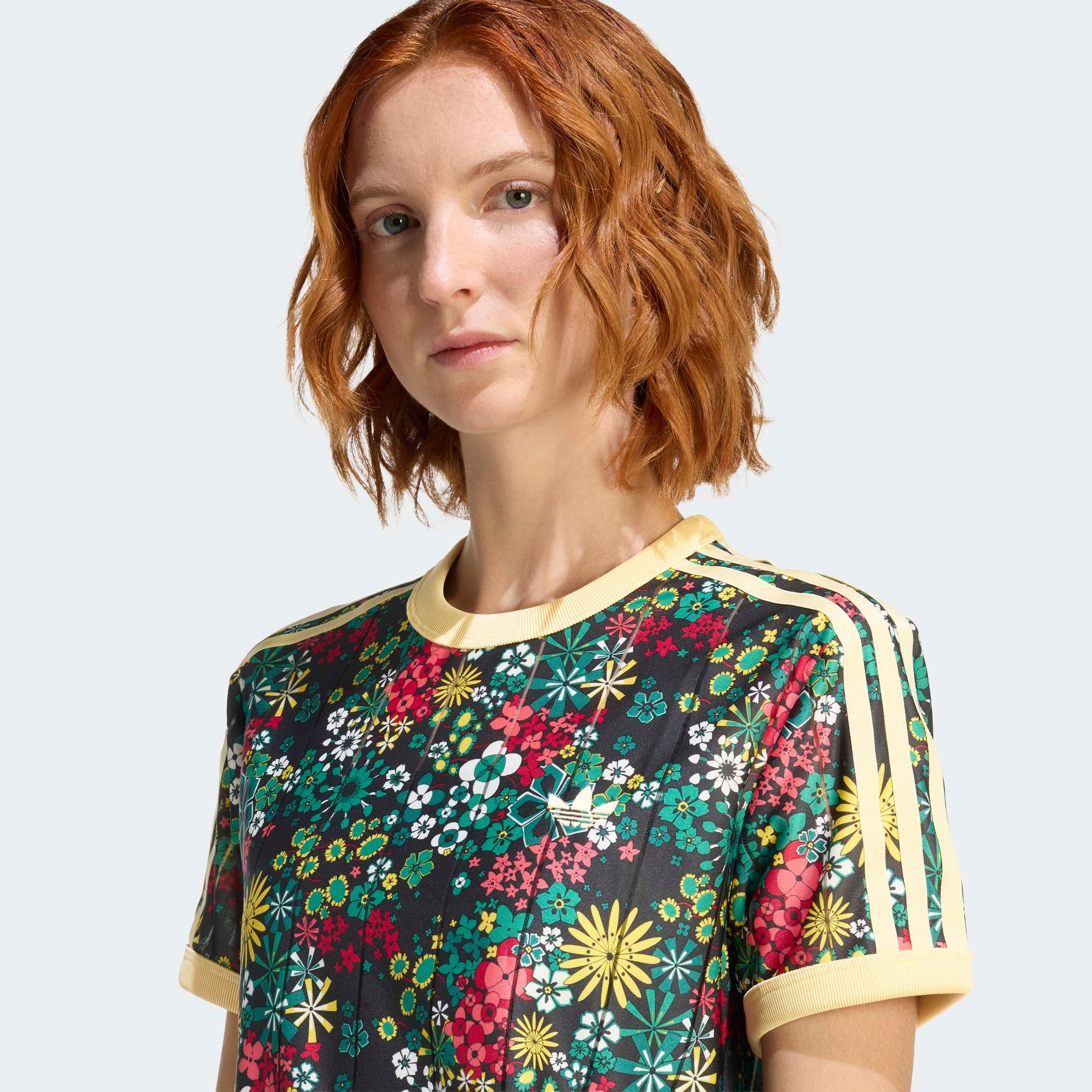 adidas Originals T-Shirt »ADIDAS ORIGINALS X LIBERTY LONDON 3-STREIFEN«
