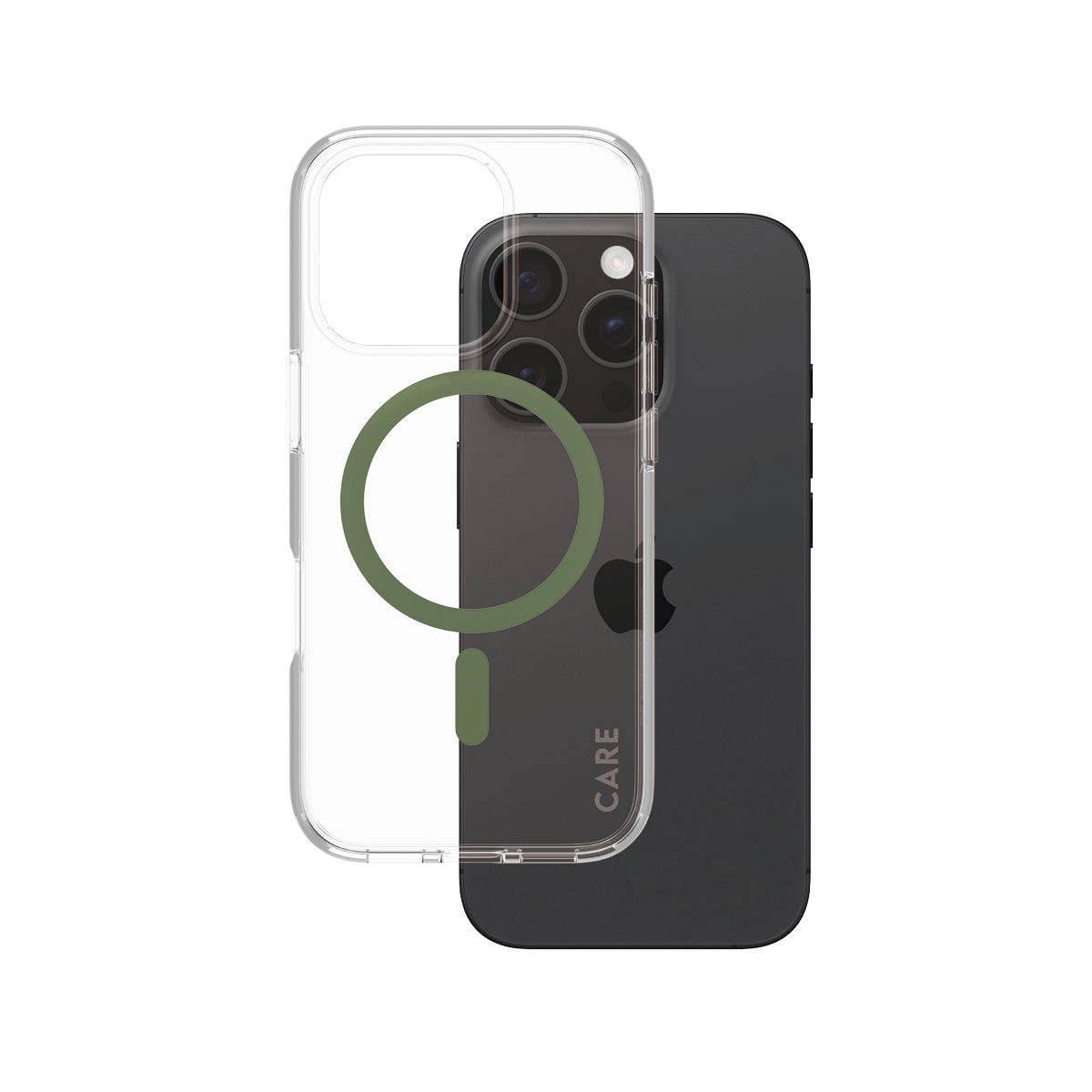 CARE by PanzerGlass Handyhülle »Urban Combat Case für Apple iPhone 16 Pro« iPhone 16 Backcover, Schutzhülle, Handyschutzhülle, Case, Schutzcase, stossfest