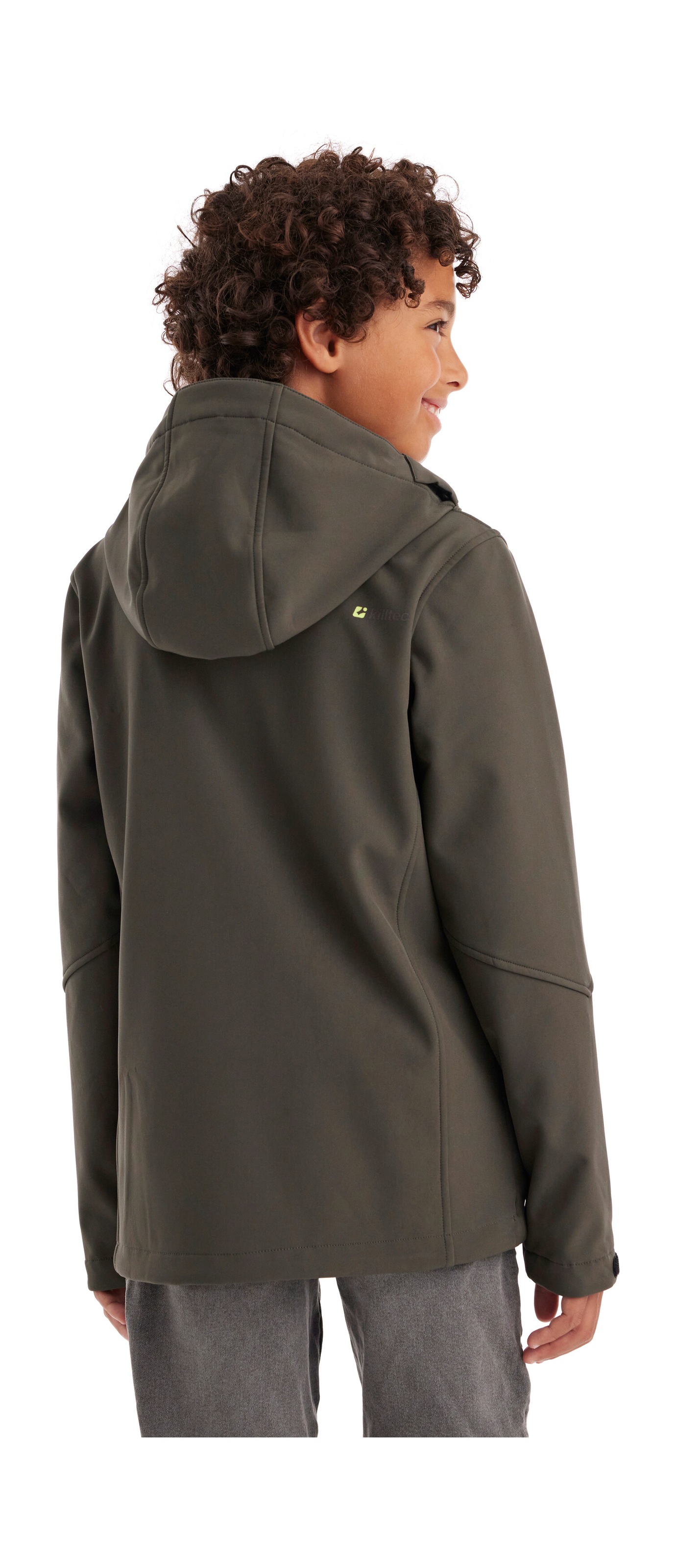 Killtec Veste softshell »Jungen Softshelljacke« veste softshell déperlante avec polaire et détails réglables