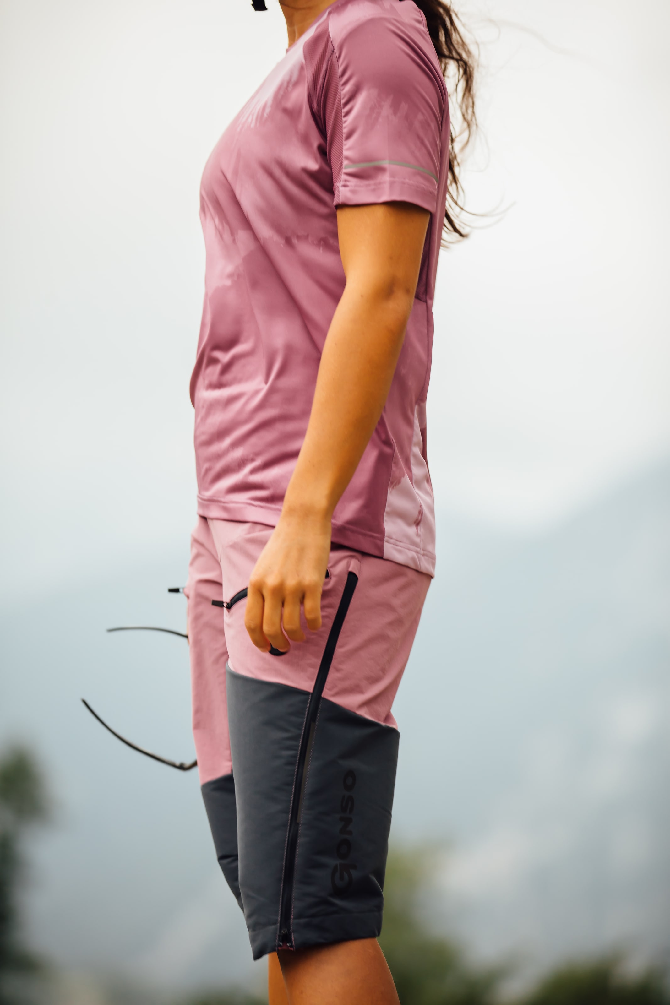 Gonso Maillot de cyclisme »VENINA« Damen MTB-Radshirt kurzarm, leichtes Fahrradtrikot, Funktionsshirt