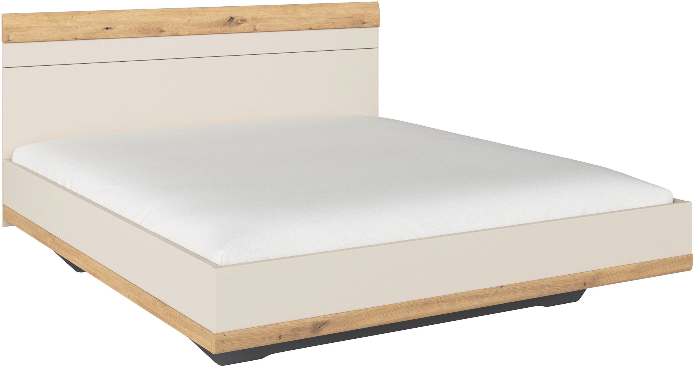rauch Lit futon »Bett Doppelbett Holzbett SAJO« avec accents de couleur à hauteur d'assise confortable MADE IN GERMANY