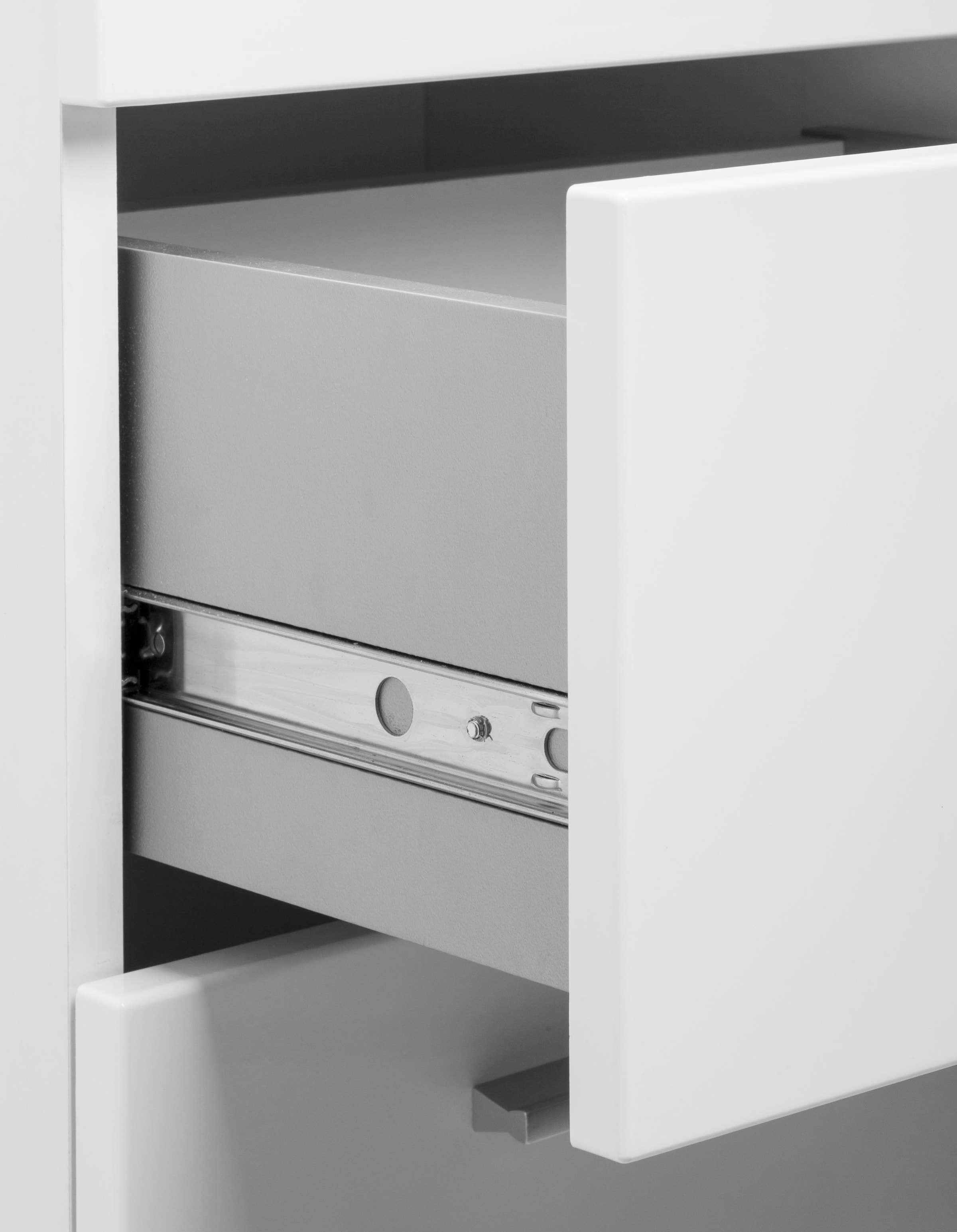 welltime Armoire basse »Avena« Badezimmerkommode mit 1 Schublade und 1 Tür - (B/T/H) 37/31/79 cm