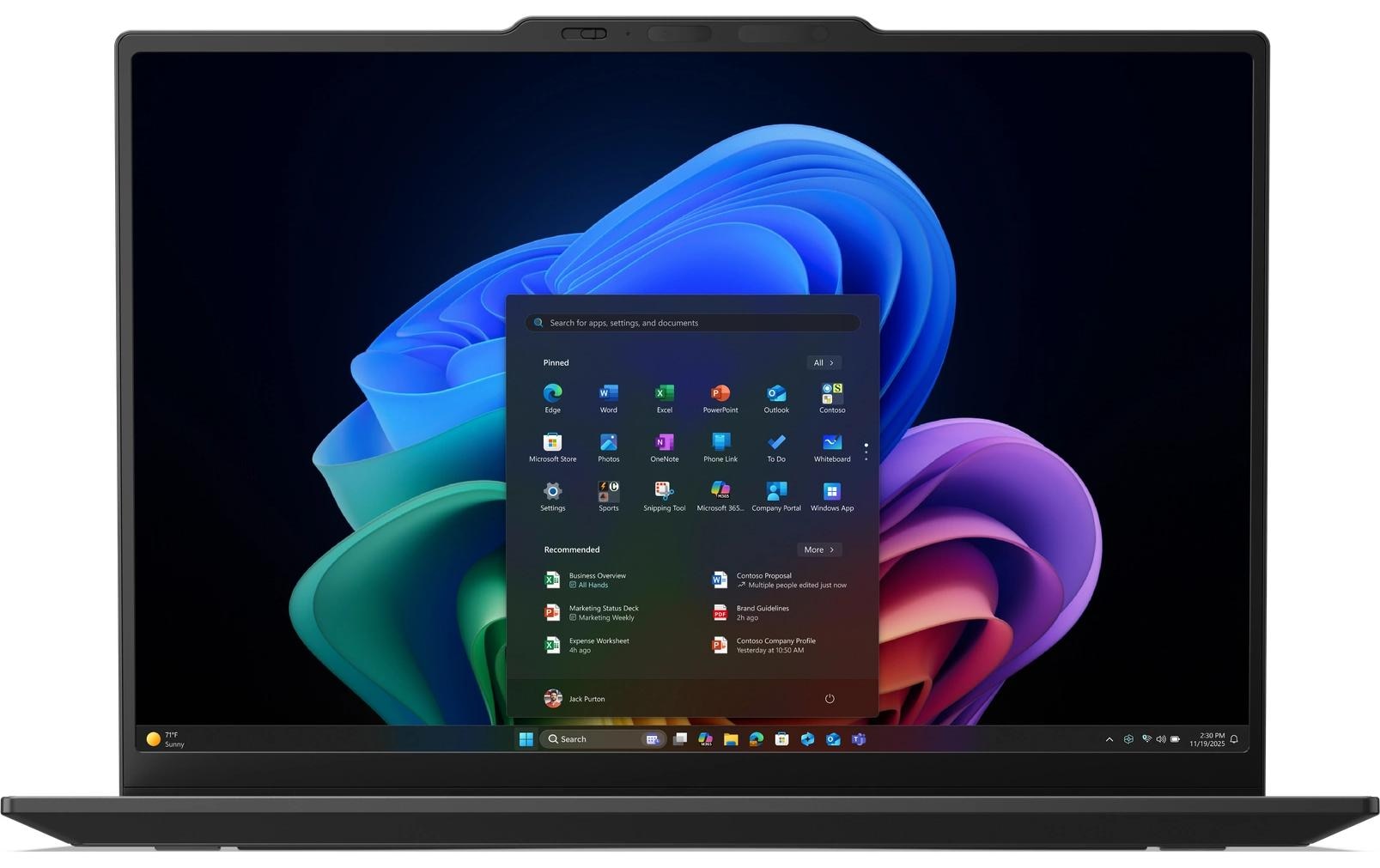 Lenovo Notebook »ThinkPad X1 Carbon Gen 14 Aura Edition Copilot+ PC« / 14 ″ Intel Core Ultra 5 Integrierte NPU (Neural Processing Unit)