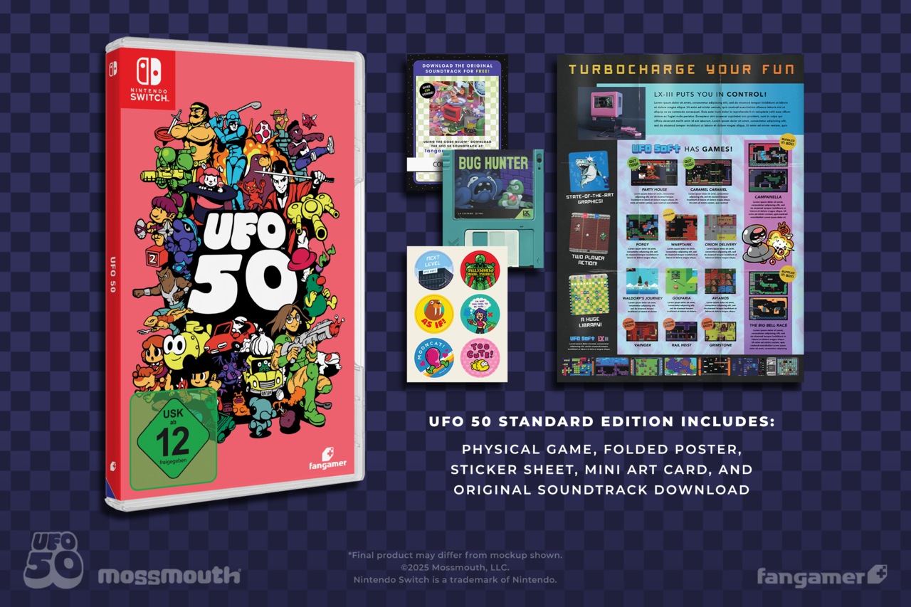 Fangamer Logiciel de jeu »UFO 50« Nintendo Switch