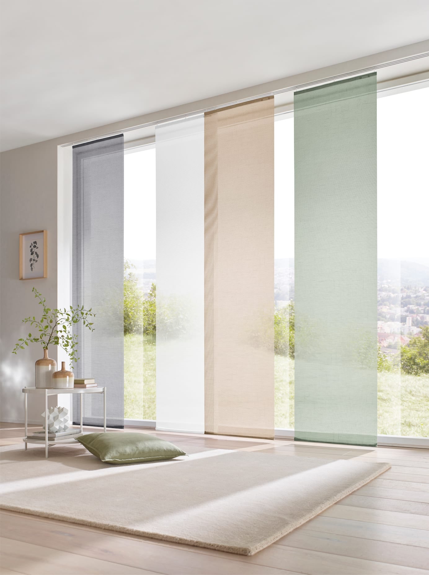 heine home Rideau coulissant Rail velcro 1 cuis tlg.