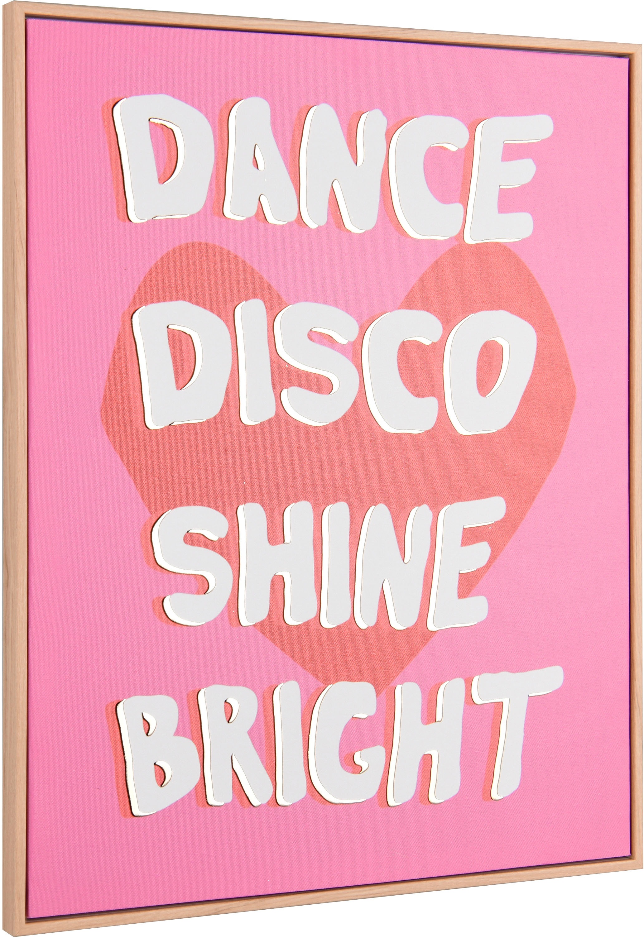 MIRRORS AND MORE Impression d'art »DANCE« 1 cuis tlg. Œuvre d'art avec message positif