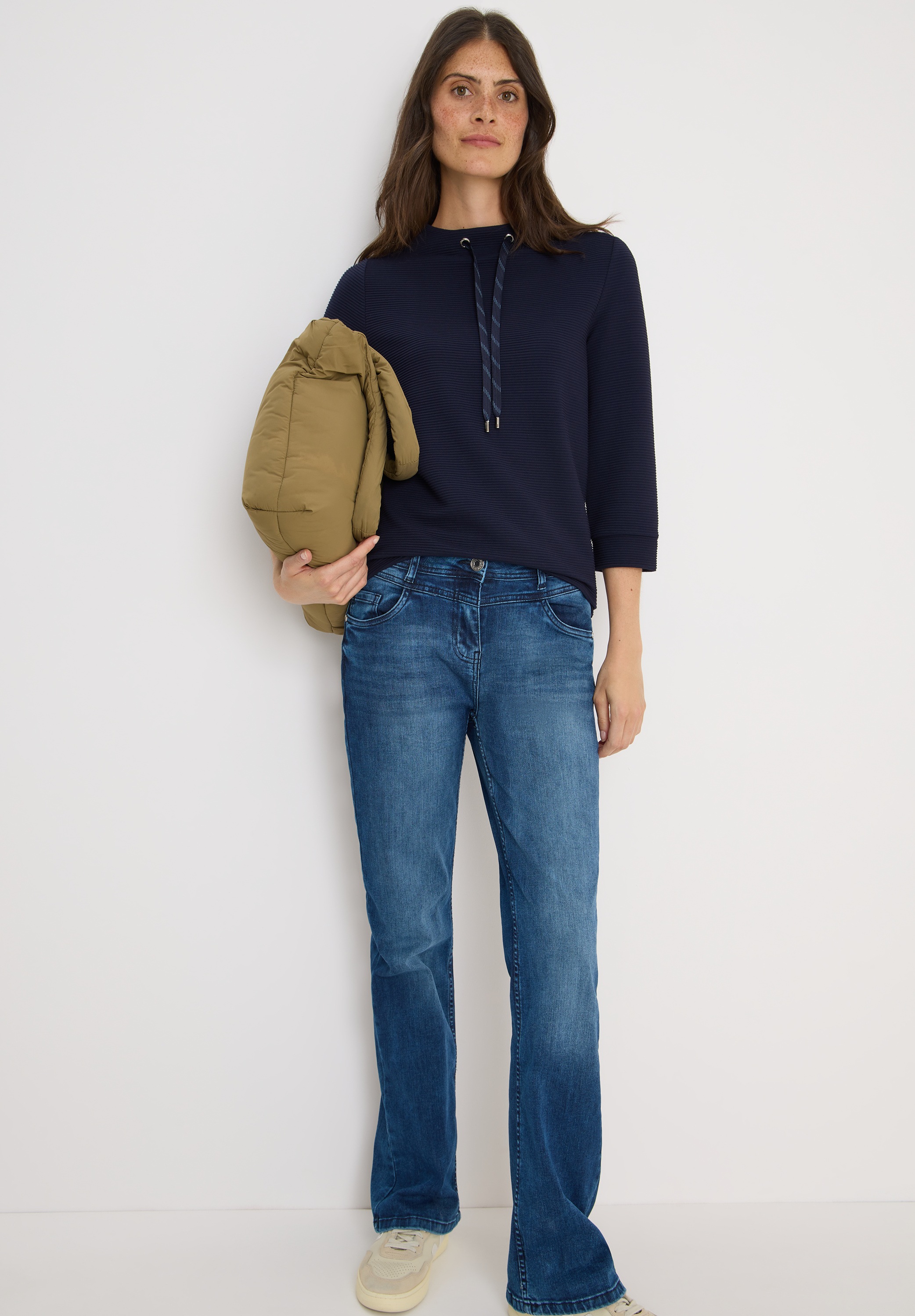 Cecil Sweatshirt , mit 3/4-Ärmeln
