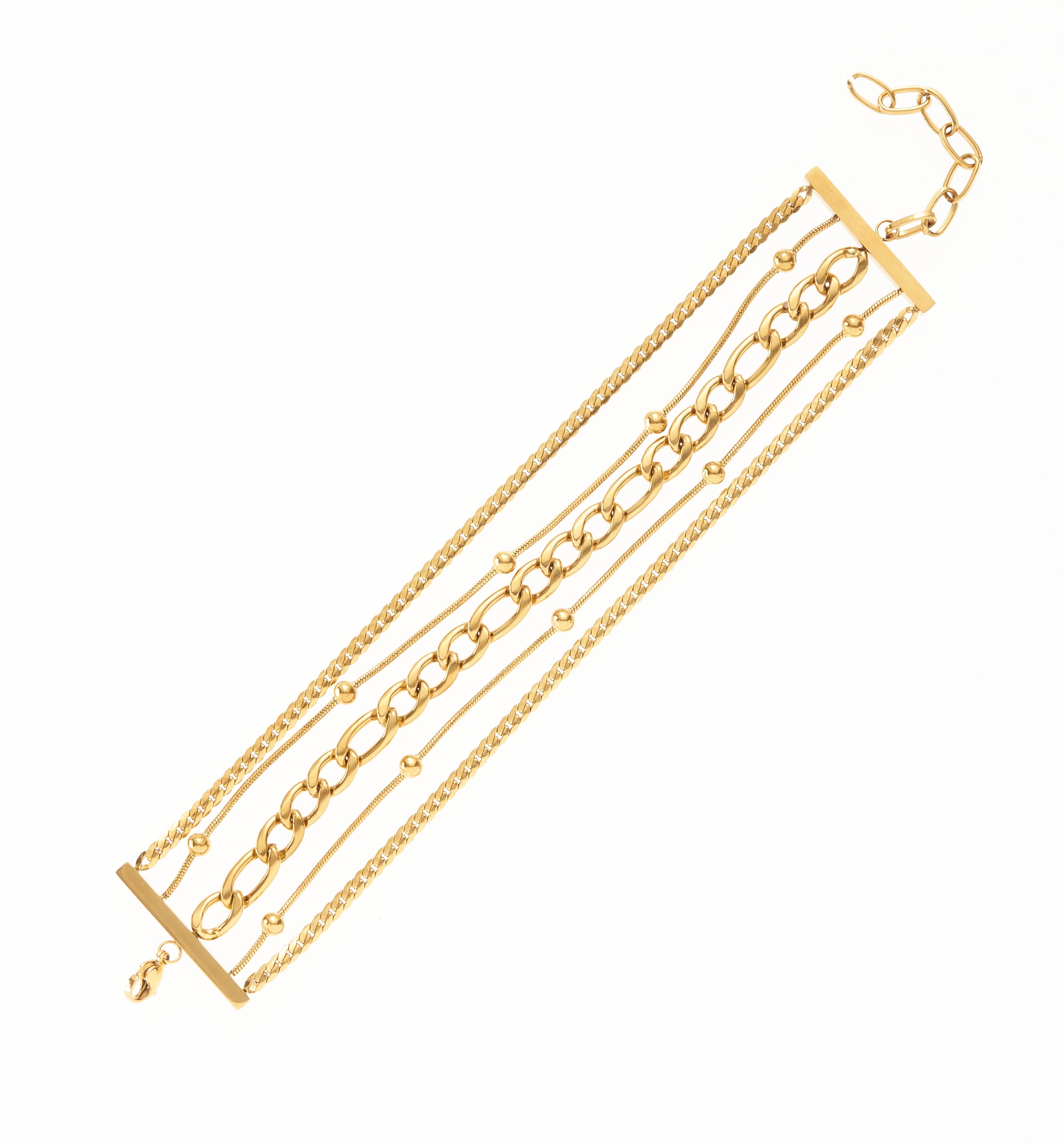 French Connection Bracelet en acier inoxydable