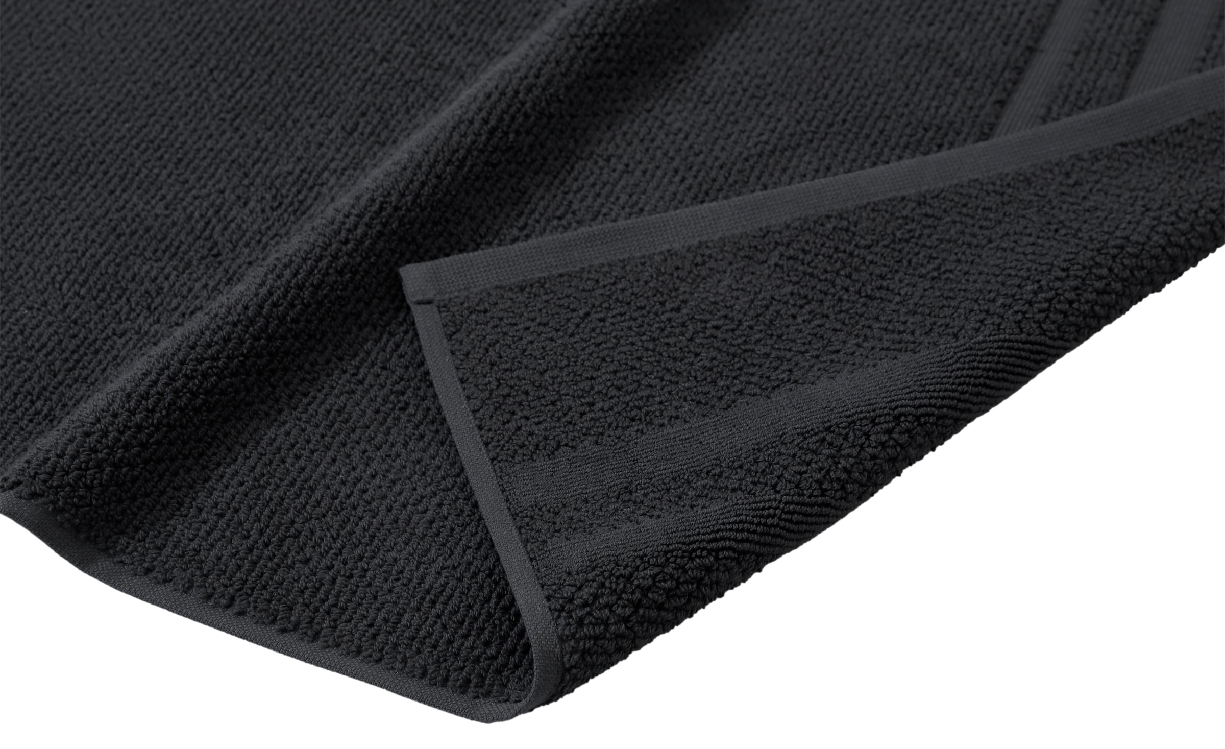 GOODproduct Tapis de bain »Vanessa, 2 tlg. Hotelmatten-Set, 50x70cm, Standard & Premium« Résistant | Séchage rapide | utilisable des deux côtés ensemble 2 pièces, uni, set de tapis de bain, bordure, 100% coton