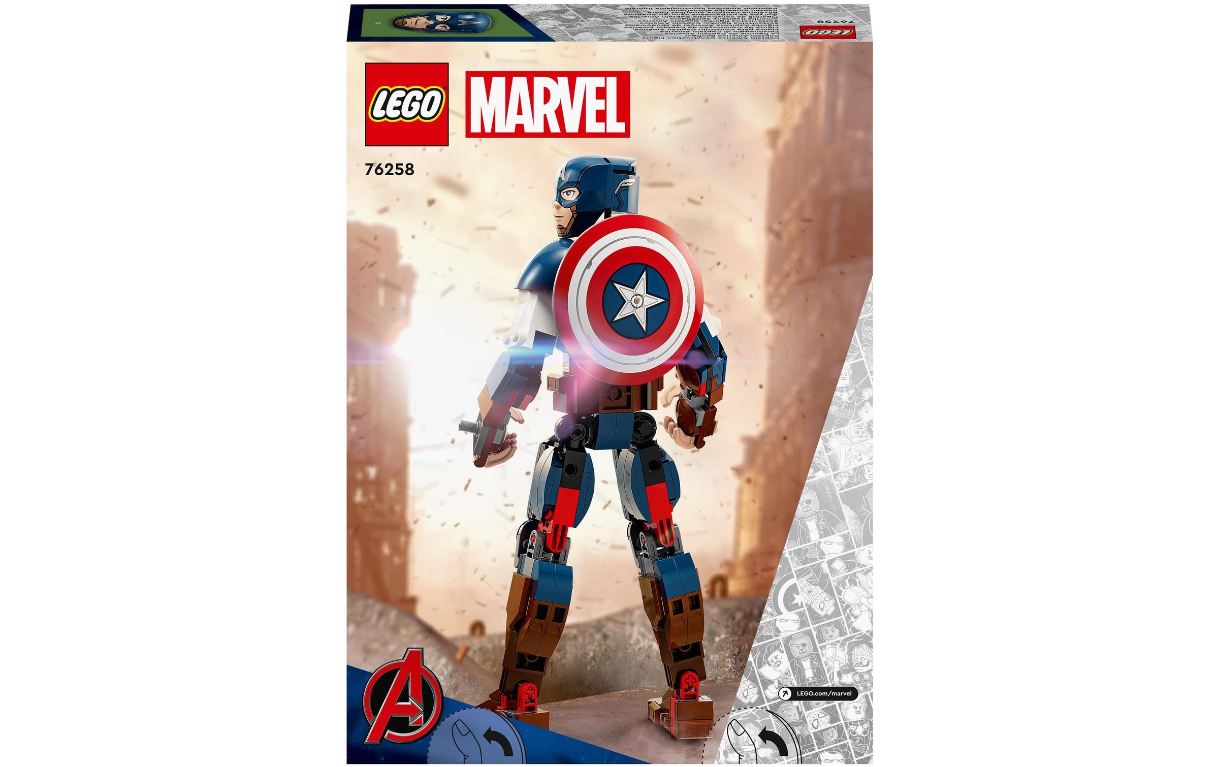 LEGO® Briques de jeu »Marvel Captain America«